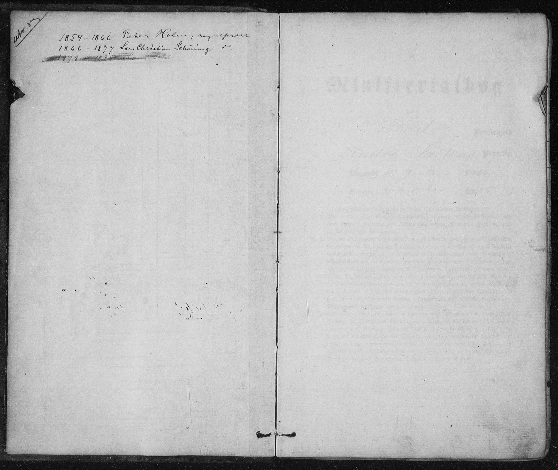 Ministerialprotokoller, klokkerbøker og fødselsregistre - Nordland, SAT/A-1459/801/L0008: Parish register (official) no. 801A08, 1864-1875