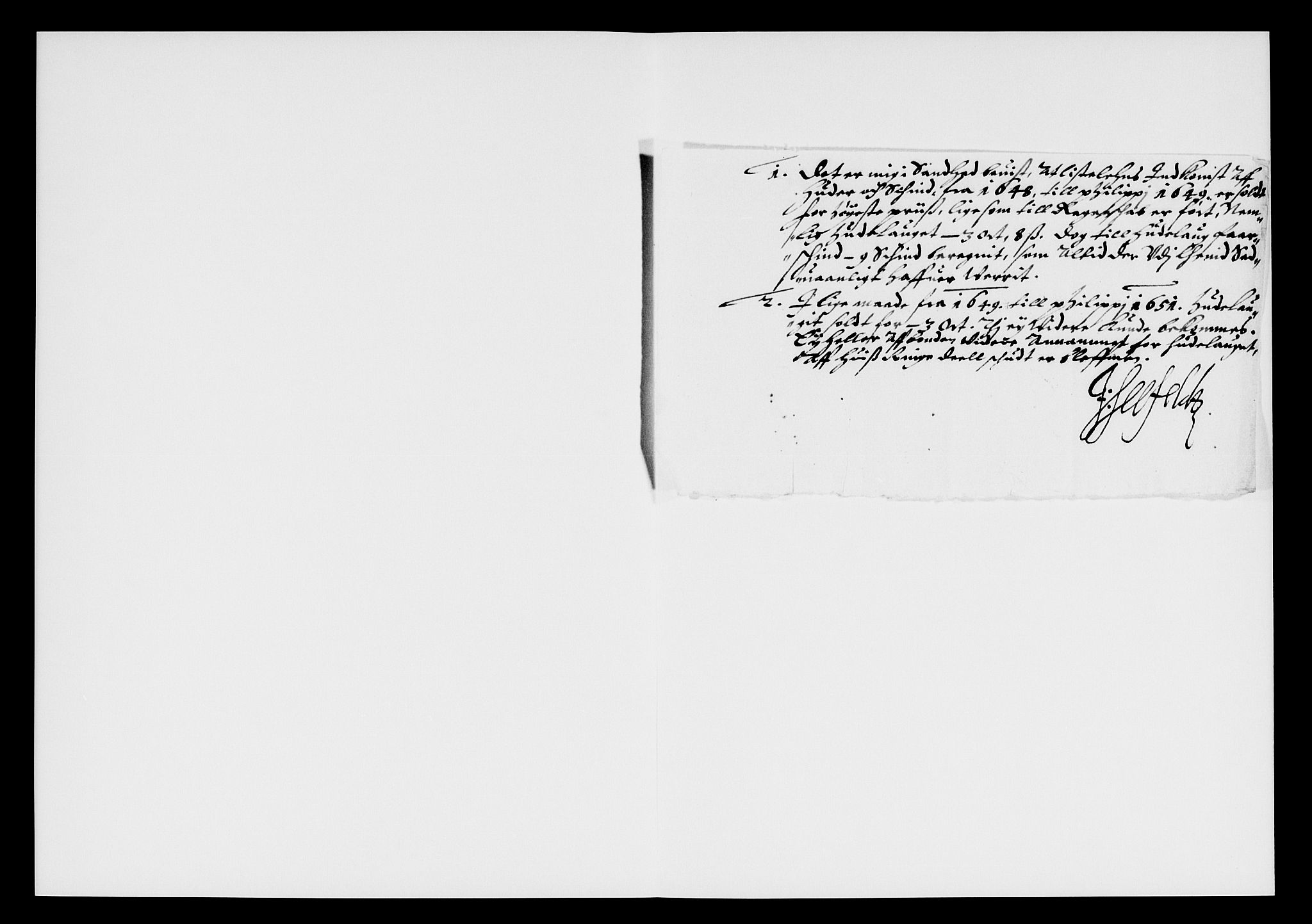 Rentekammeret inntil 1814, Reviderte regnskaper, Lensregnskaper, AV/RA-EA-5023/R/Rb/Rbr/L0019: Lista len, 1650-1653