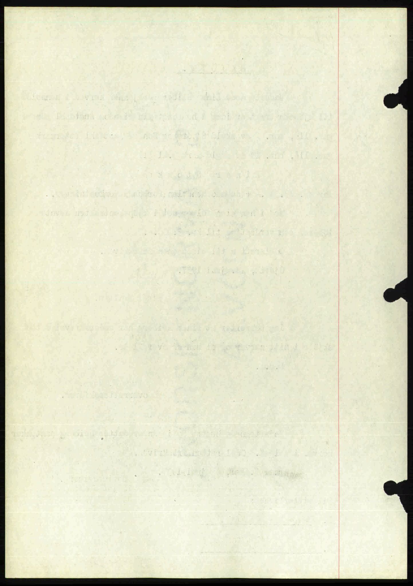 Toten tingrett, SAH/TING-006/H/Hb/Hbc/L0003: Mortgage book no. Hbc-03, 1937-1938, Diary no: : 1651/1937