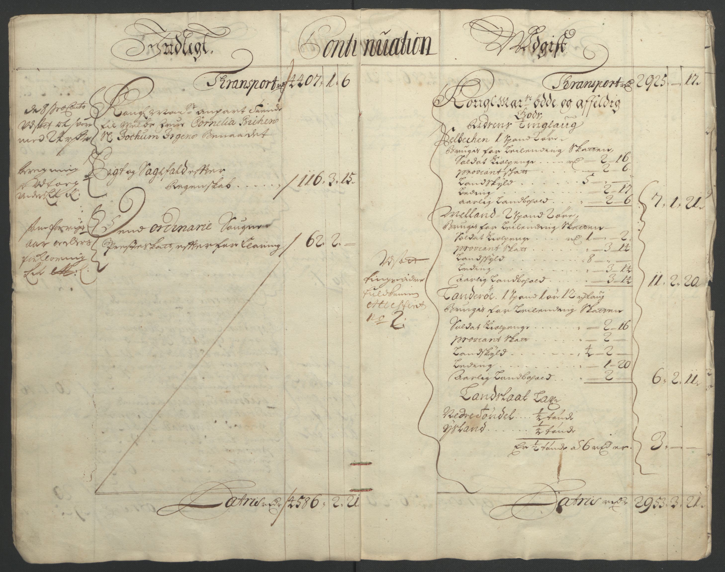 Rentekammeret inntil 1814, Reviderte regnskaper, Fogderegnskap, AV/RA-EA-4092/R57/L3851: Fogderegnskap Fosen, 1695-1696, p. 8