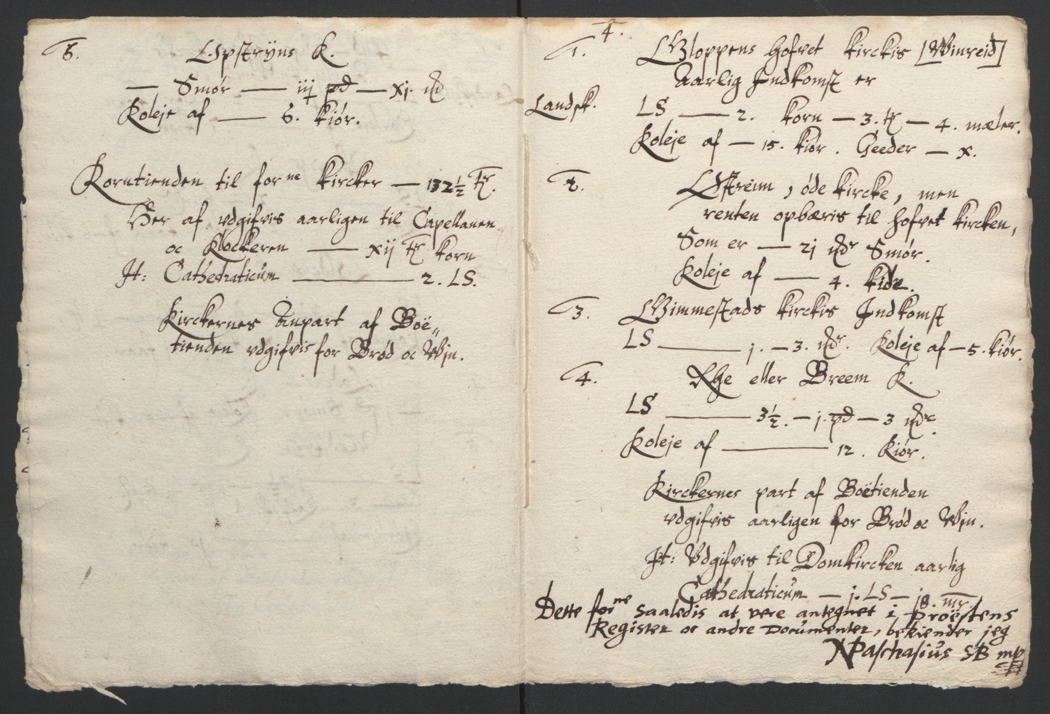 Stattholderembetet 1572-1771, AV/RA-EA-2870/Ek/L0015/0001: Jordebøker til utlikning av rosstjeneste 1624-1626: / Kirke- og prestebolsinntekter i Bergen bispedømme, 1624-1626, p. 183