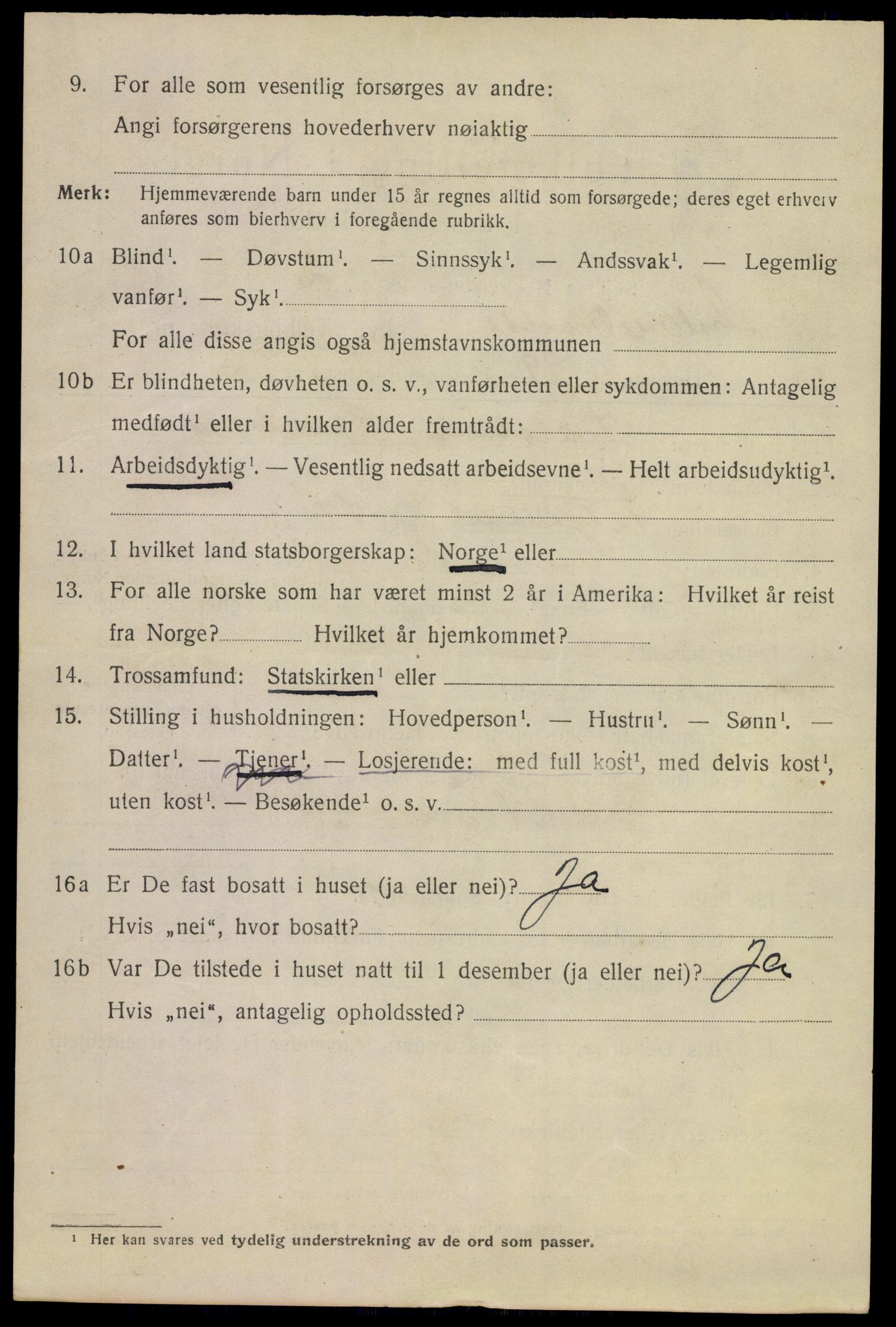 SAKO, 1920 census for Holmestrand, 1920, p. 4087