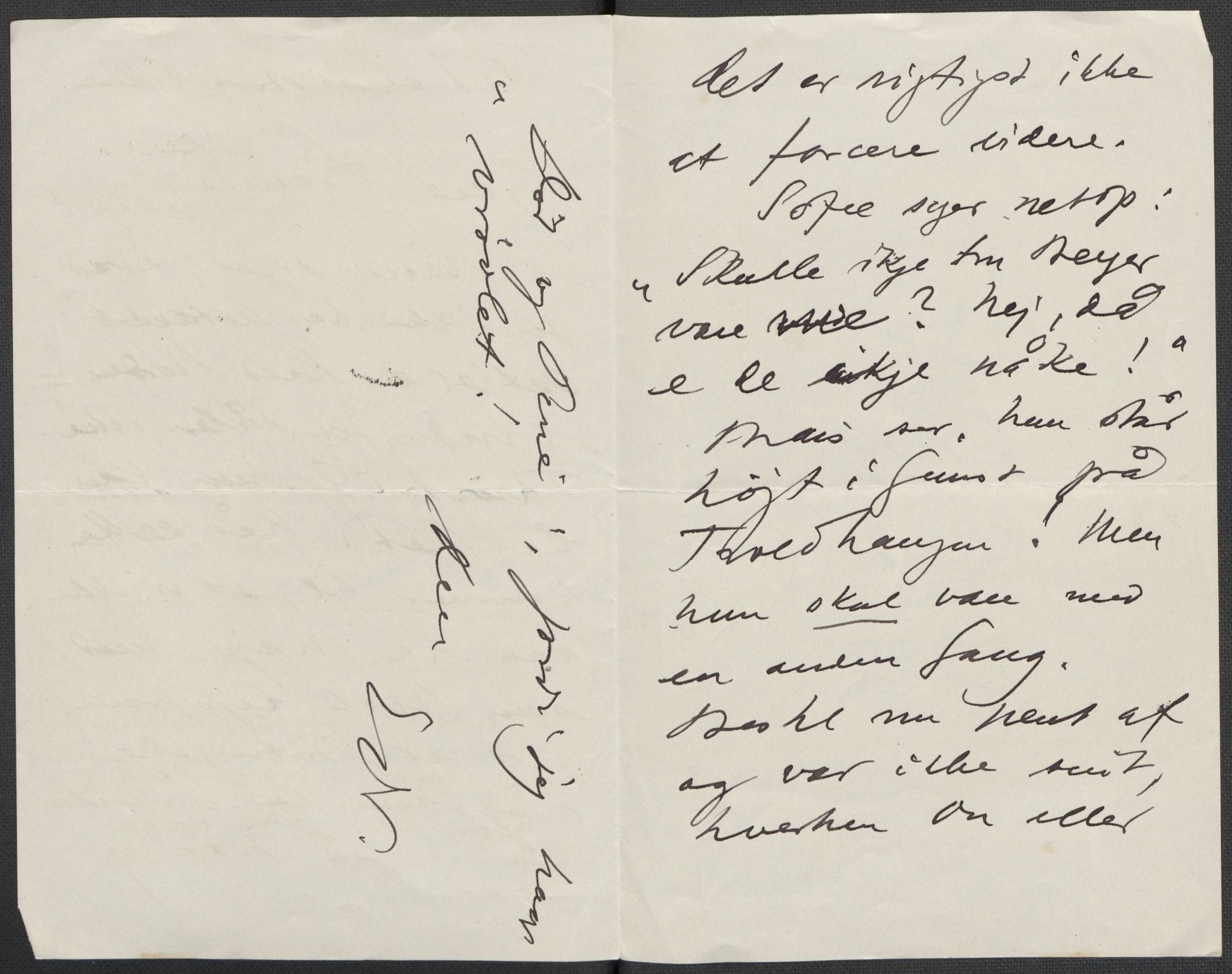 Beyer, Frants, AV/RA-PA-0132/F/L0001: Brev fra Edvard Grieg til Frantz Beyer og "En del optegnelser som kan tjene til kommentar til brevene" av Marie Beyer, 1872-1907, p. 704