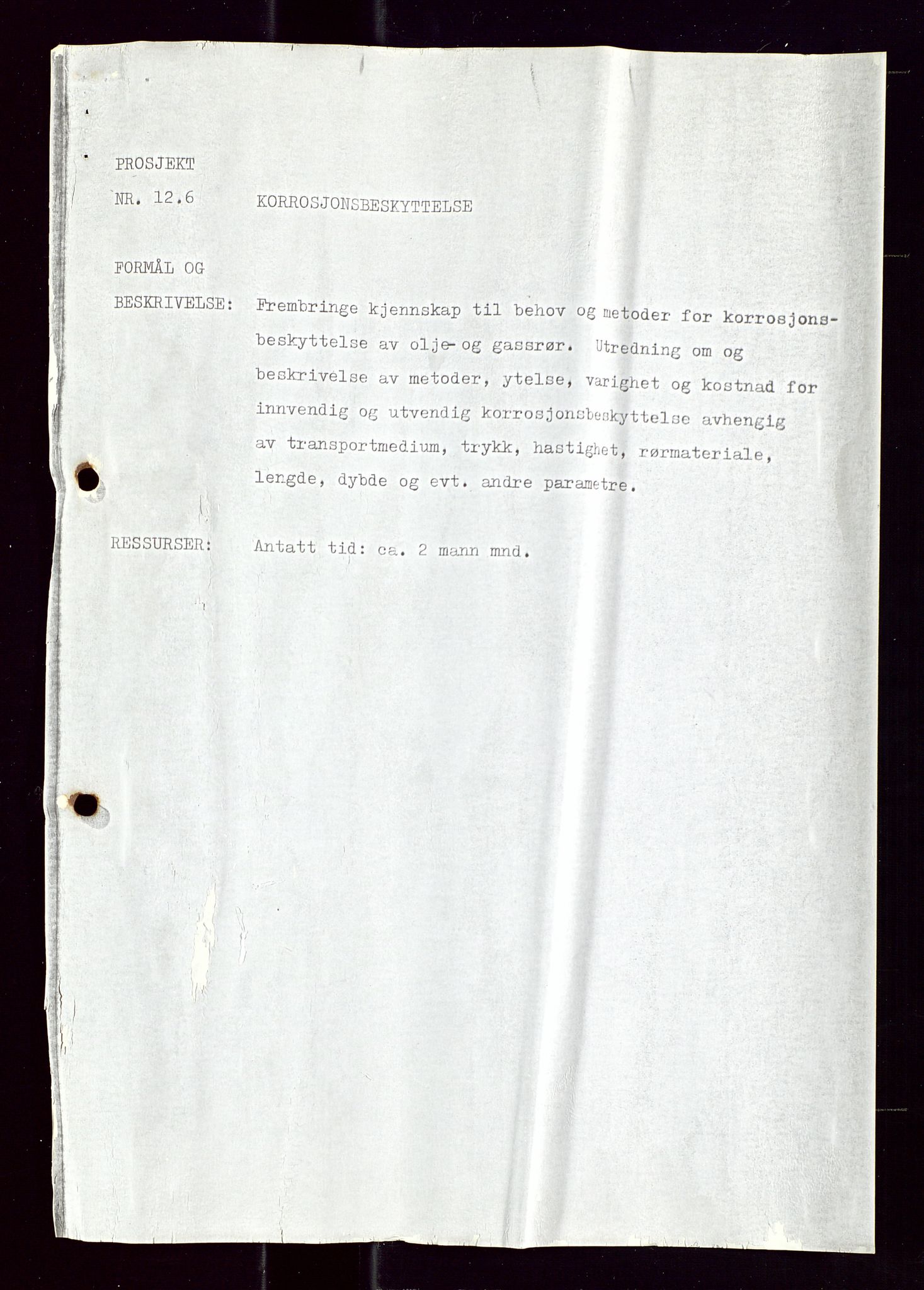 Industridepartementet, Oljekontoret, AV/SAST-A-101348/Di/L0002: DWP, måneds- kvartals- halvårs- og årsrapporter, økonomi, personell, div., 1972-1974, p. 260