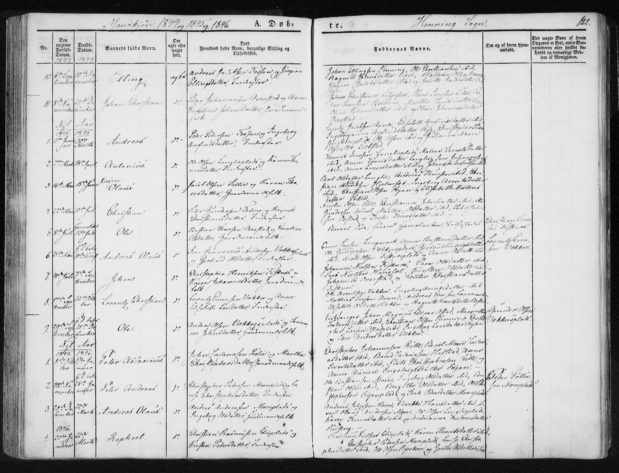 Ministerialprotokoller, klokkerbøker og fødselsregistre - Nord-Trøndelag, SAT/A-1458/735/L0339: Parish register (official) no. 735A06 /3, 1836-1848, p. 122
