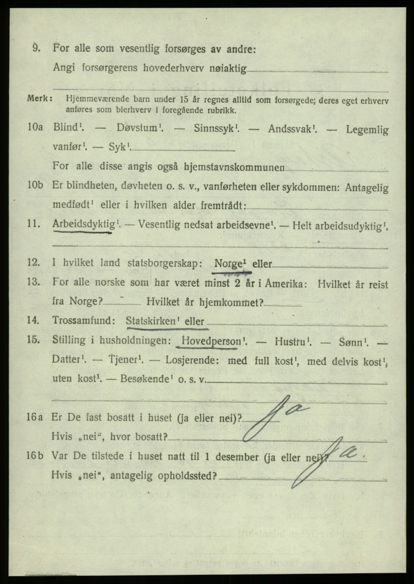 SAB, 1920 census for Askøy, 1920, p. 6483