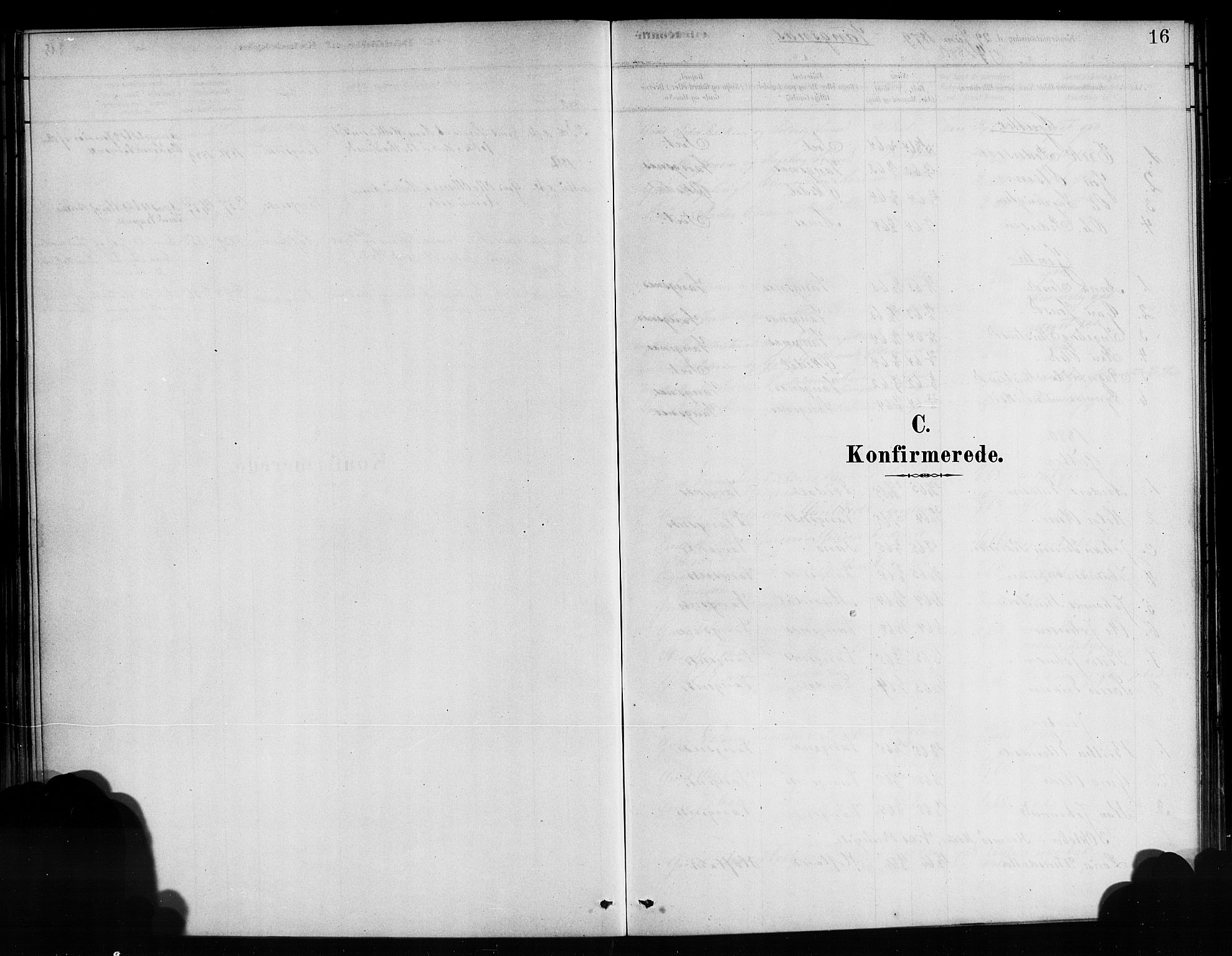 Balestrand sokneprestembete, AV/SAB-A-79601/H/Haa/Haaa/L0004: Parish register (official) no. A 4 / 3, 1879-1888, p. 16