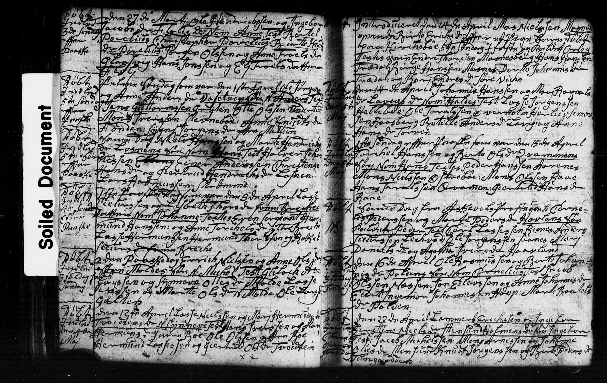 Gulen sokneprestembete, AV/SAB-A-80201/H/Hab: Parish register (copy) no. A 2, 1791-1814