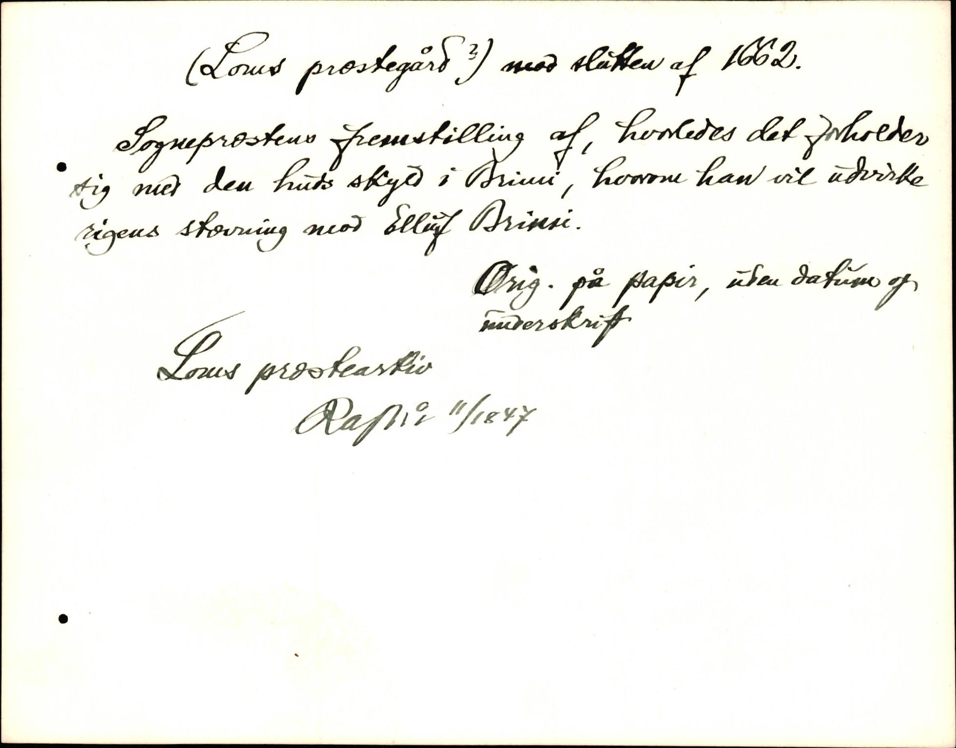 Riksarkivets diplomsamling, AV/RA-EA-5965/F35/F35k/L0002: Regestsedler: Prestearkiver fra Hedmark, Oppland, Buskerud og Vestfold, p. 153