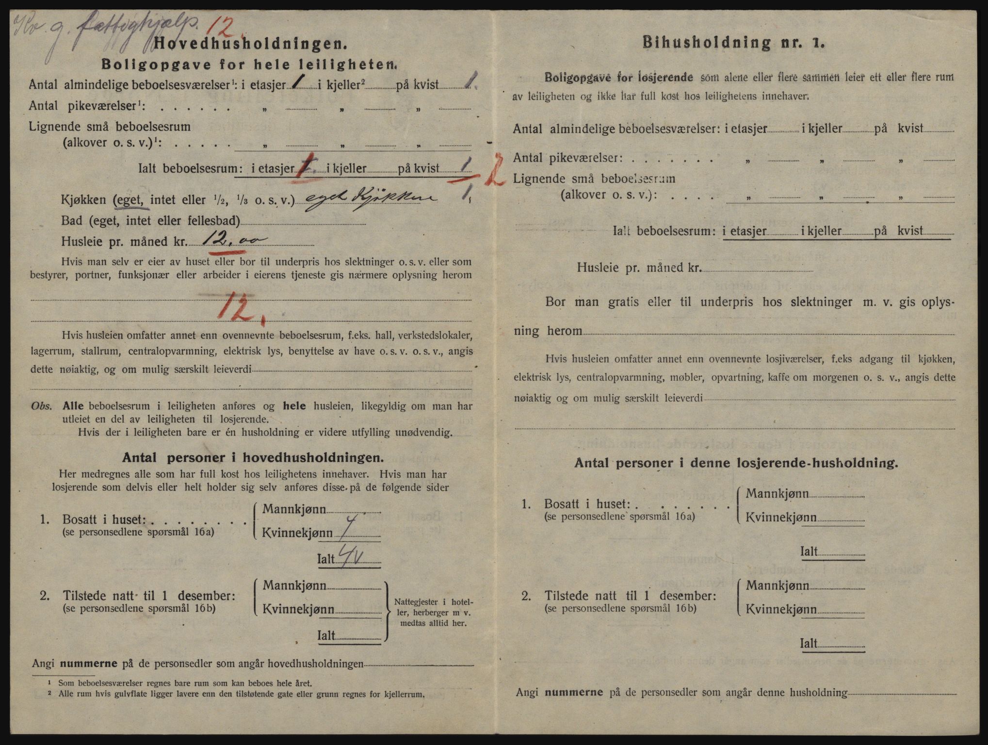 SAO, 1920 census for Drøbak, 1920, p. 1098