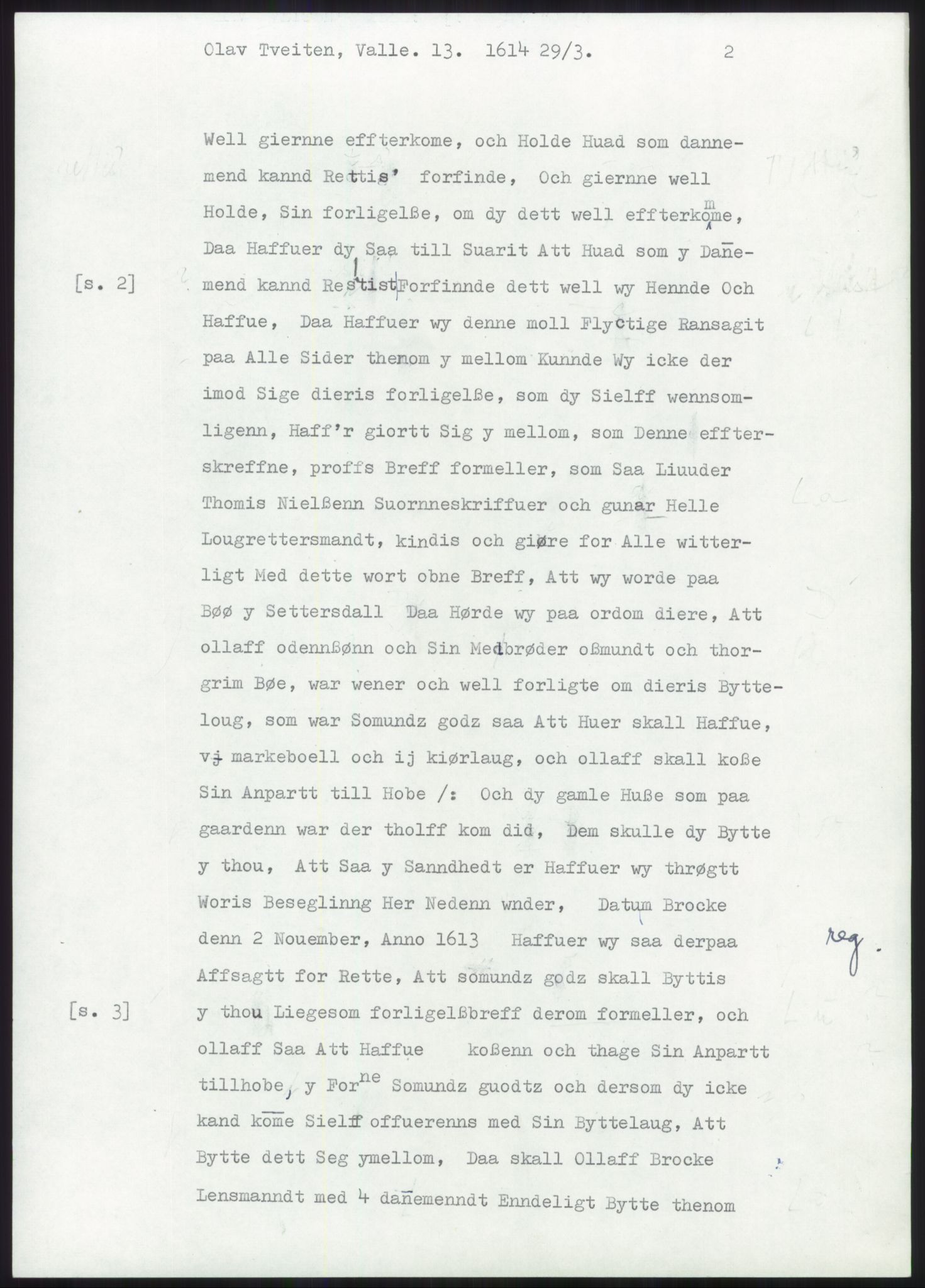 Samlinger til kildeutgivelse, Diplomavskriftsamlingen, RA/EA-4053/H/Ha, p. 26