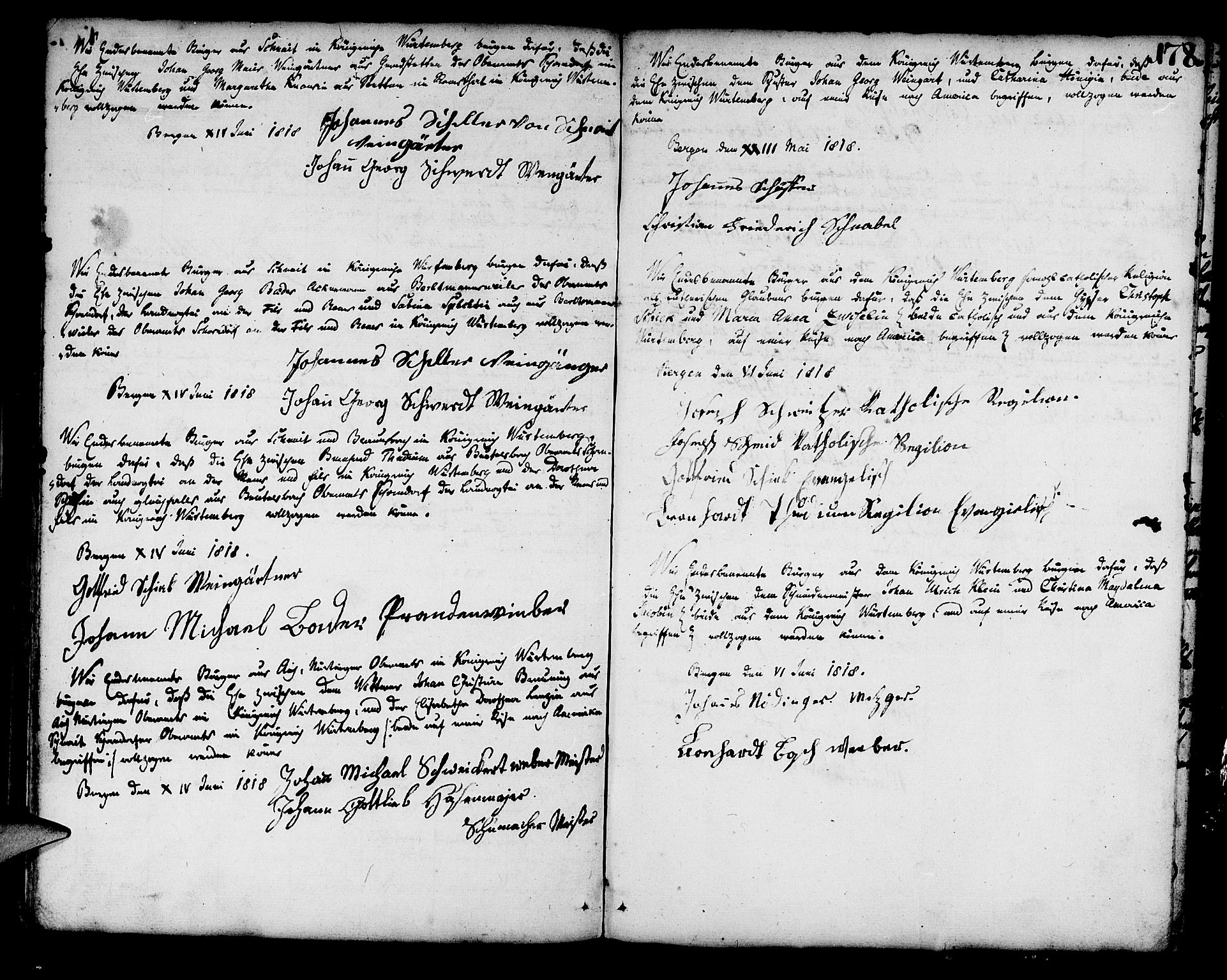 Mariakirken Sokneprestembete, SAB/A-76901/H/Haa/L0003: Parish register (official) no. A 3, 1786-1815, p. 178