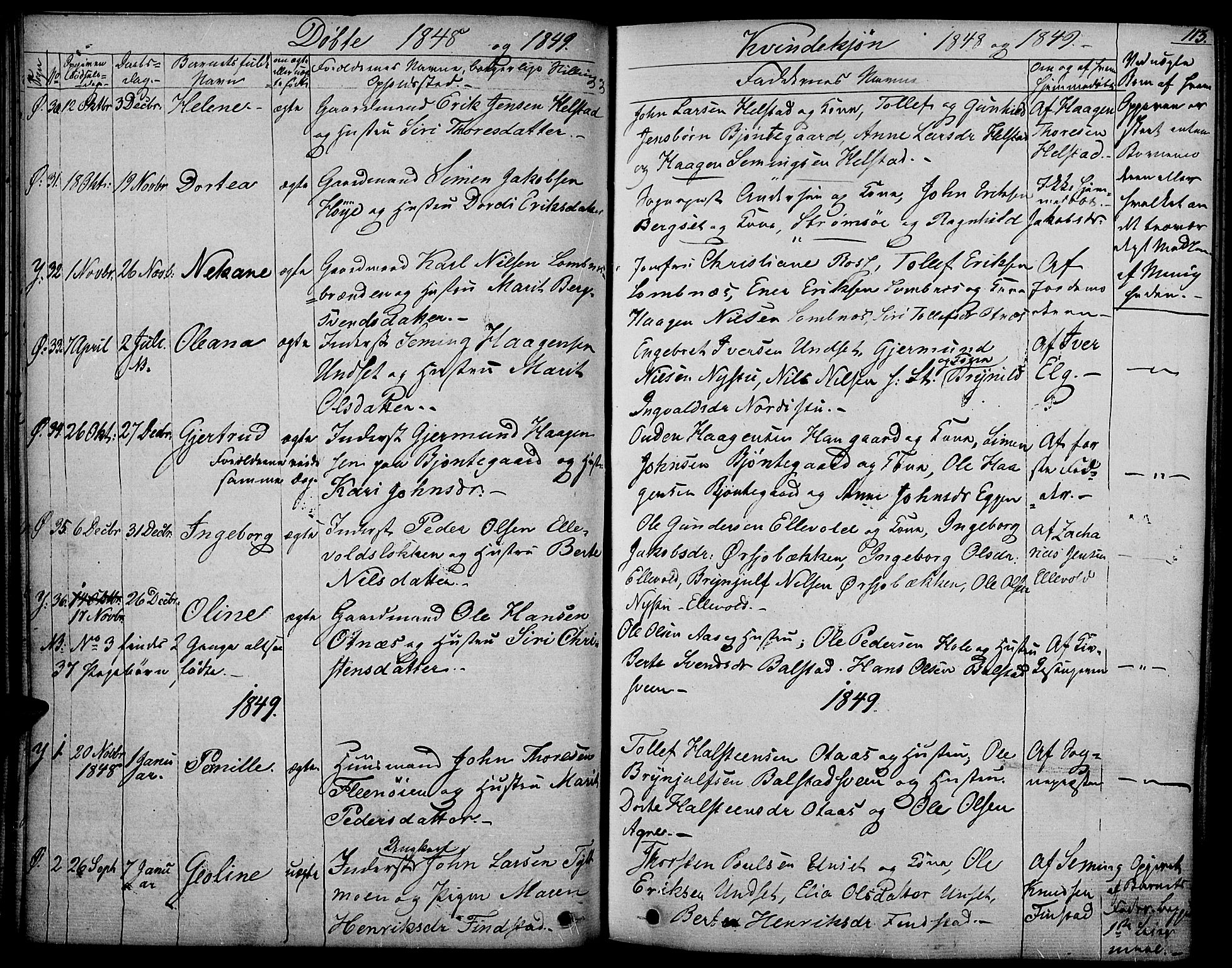 Rendalen prestekontor, SAH/PREST-054/H/Ha/Haa/L0004: Parish register (official) no. 4, 1829-1852, p. 113