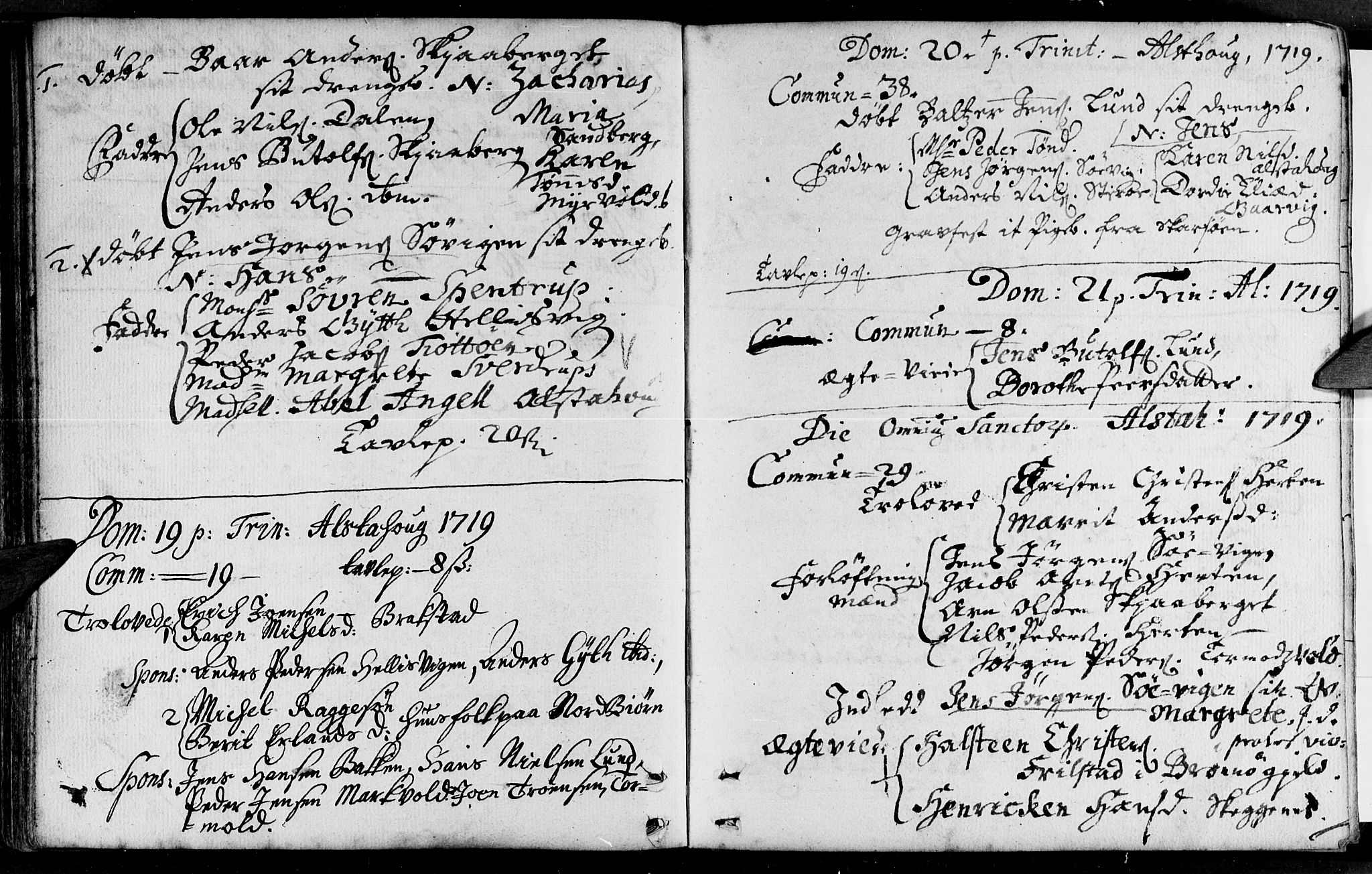 Ministerialprotokoller, klokkerbøker og fødselsregistre - Nordland, AV/SAT-A-1459/830/L0432: Parish register (official) no. 830A01, 1714-1737