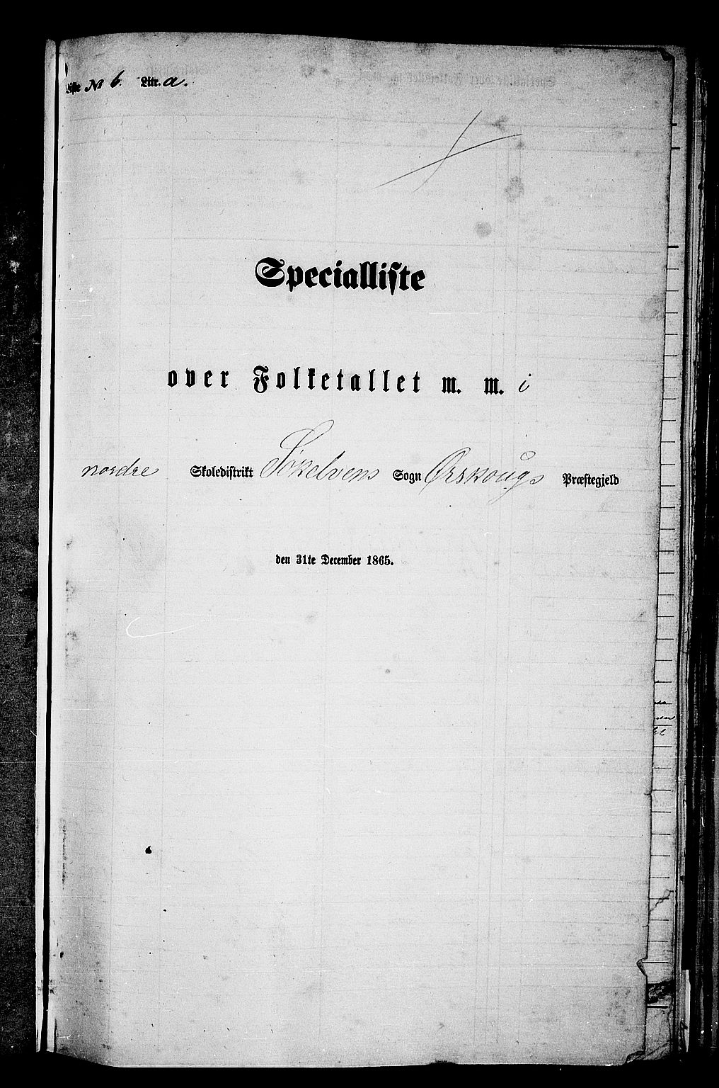 RA, 1865 census for Ørskog, 1865, p. 86