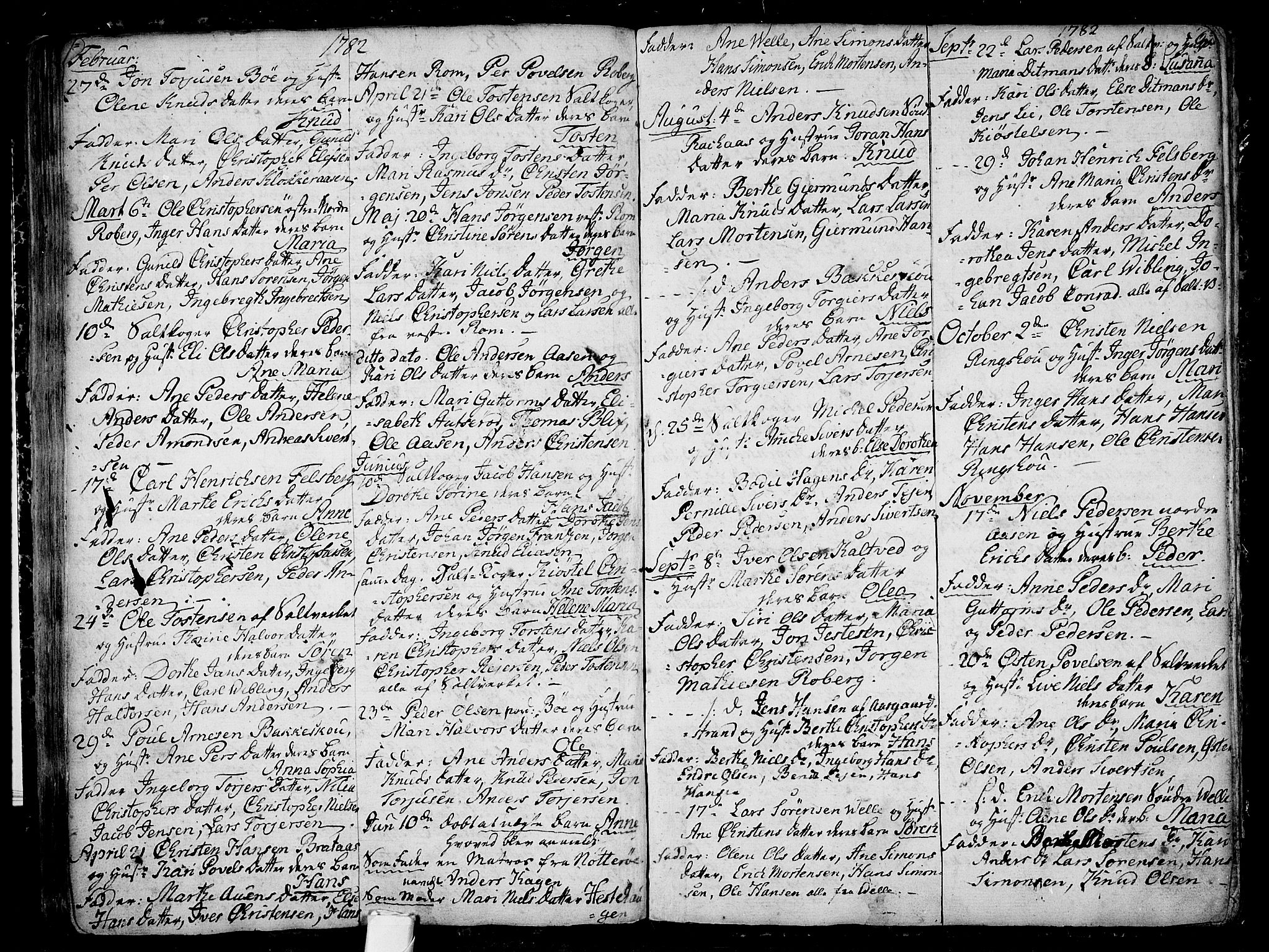 Sem kirkebøker, AV/SAKO-A-5/F/Fb/L0002: Parish register (official) no. II 2, 1764-1792, p. 65