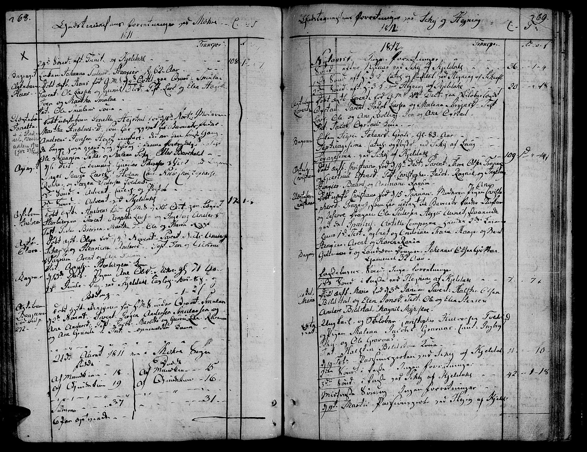 Ministerialprotokoller, klokkerbøker og fødselsregistre - Nord-Trøndelag, SAT/A-1458/735/L0332: Parish register (official) no. 735A03, 1795-1816, p. 268-269