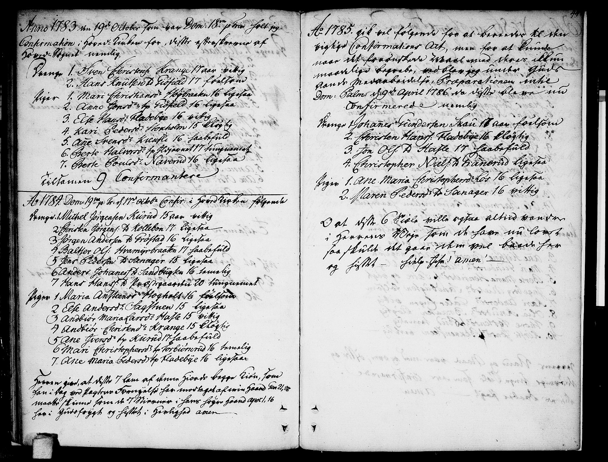 Nesodden prestekontor Kirkebøker, SAO/A-10013/F/Fa/L0004: Parish register (official) no. I 4, 1780-1792, p. 44