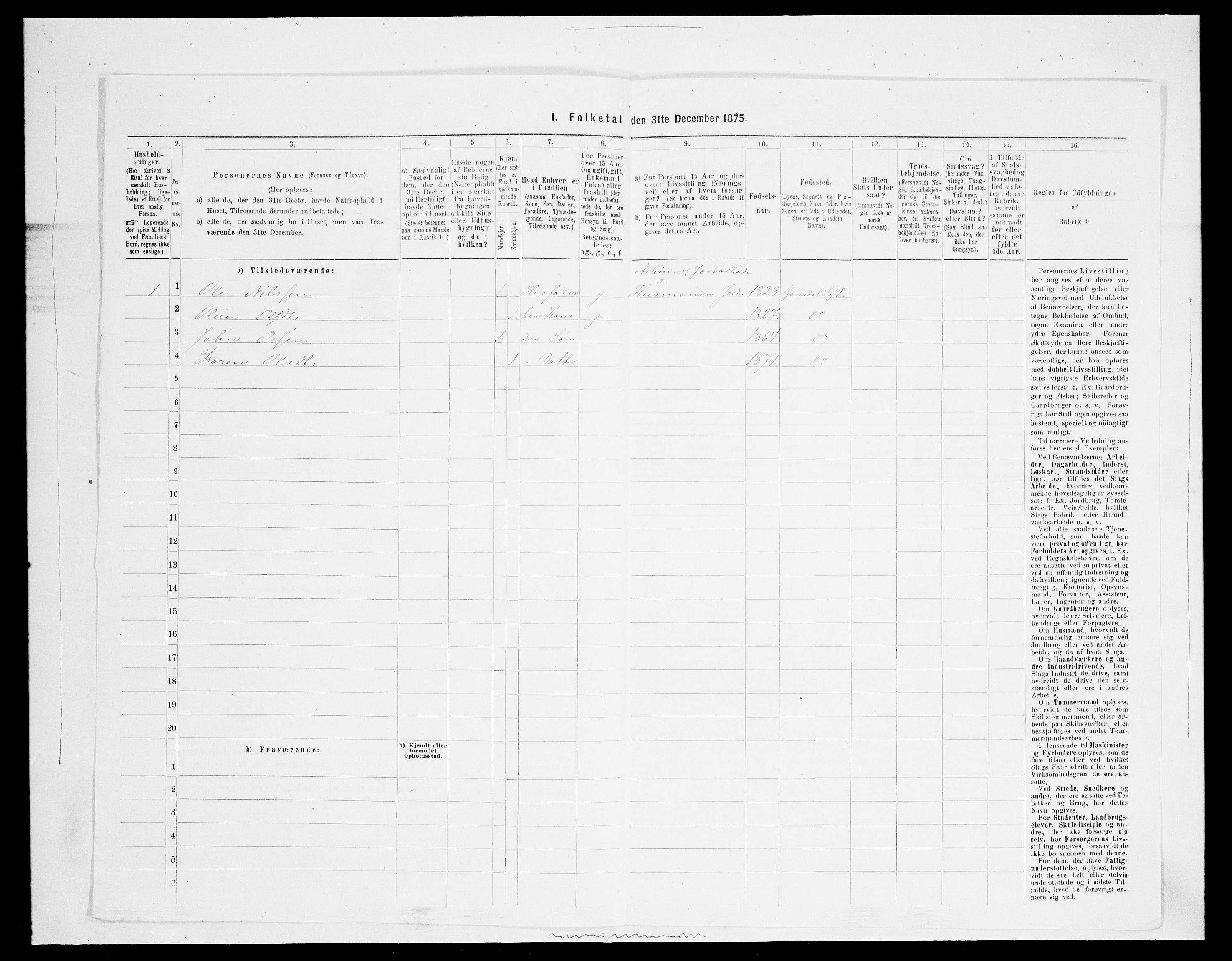 SAH, 1875 census for 0524L Fåberg/Fåberg og Lillehammer, 1875, p. 1393