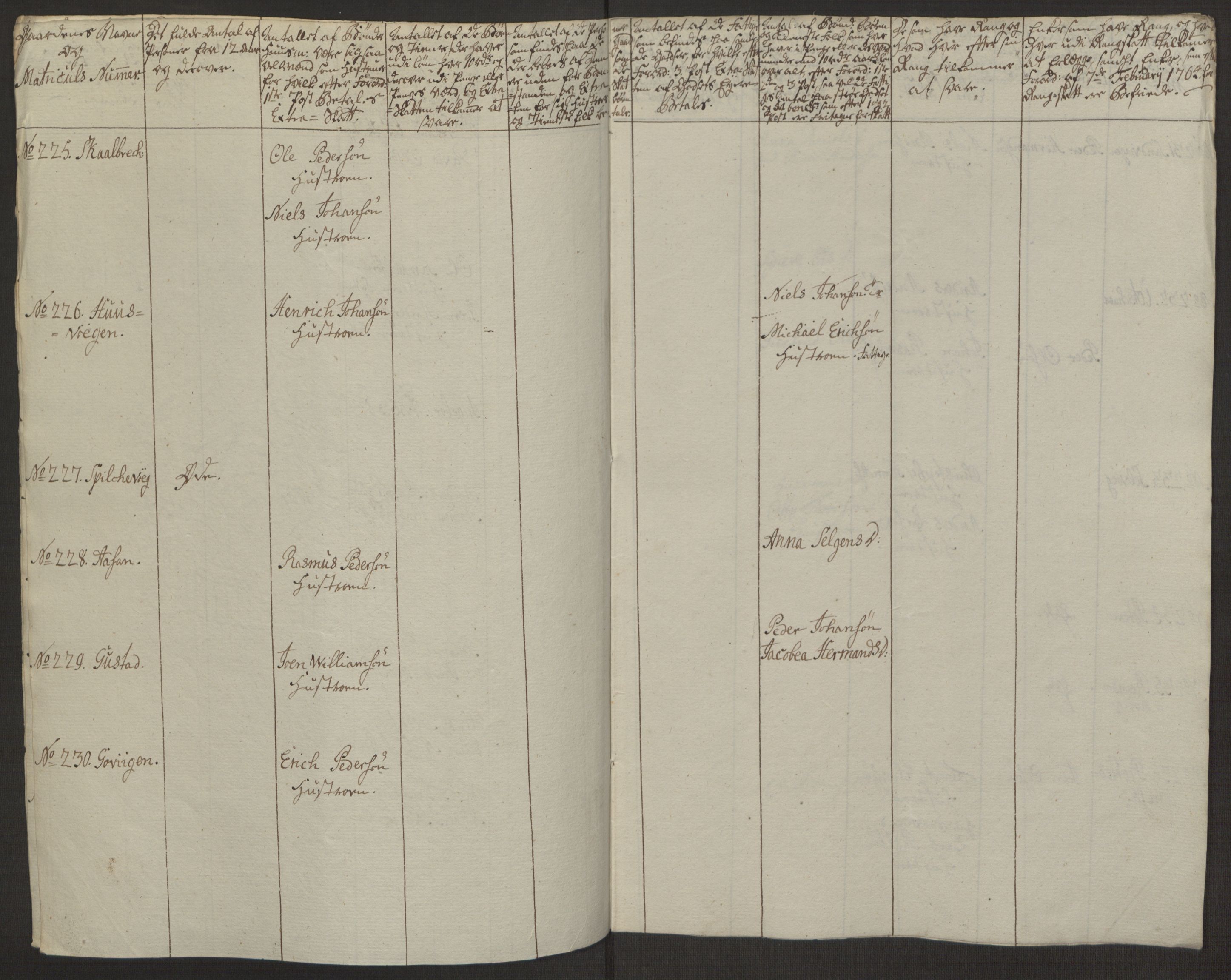 Rentekammeret inntil 1814, Realistisk ordnet avdeling, AV/RA-EA-4070/Ol/L0022a/0002: [Gg 10]: Ekstraskatten, 23.09.1762. Nordlands amt / Vesterålen, Andenes og Lofoten, 1763-1769, p. 115