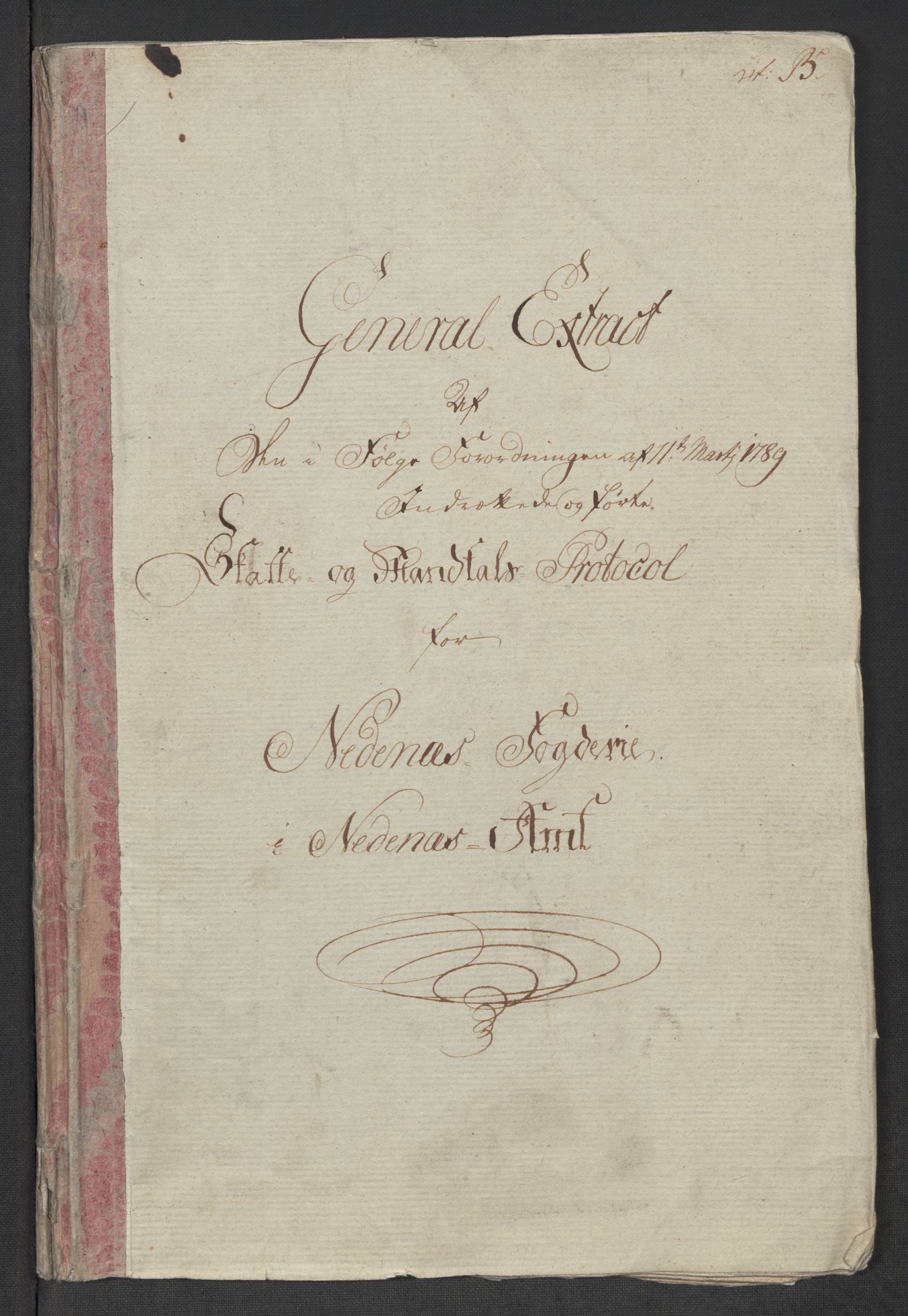 Rentekammeret inntil 1814, Reviderte regnskaper, Mindre regnskaper, AV/RA-EA-4068/Rf/Rfe/L0027: Nedenes fogderi, Nedre Romerike fogderi, 1789, p. 117