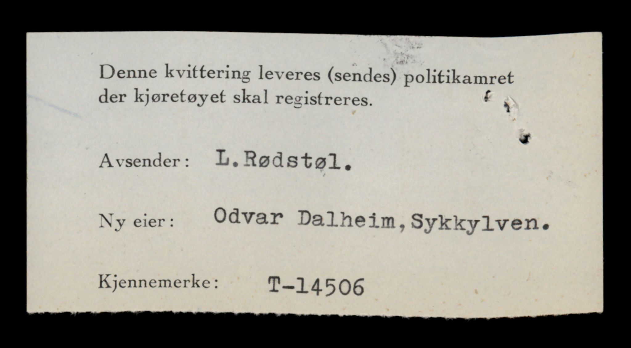 Møre og Romsdal vegkontor - Ålesund trafikkstasjon, AV/SAT-A-4099/F/Fe/L0046: Registreringskort for kjøretøy T 14445 - T 14579, 1927-1998