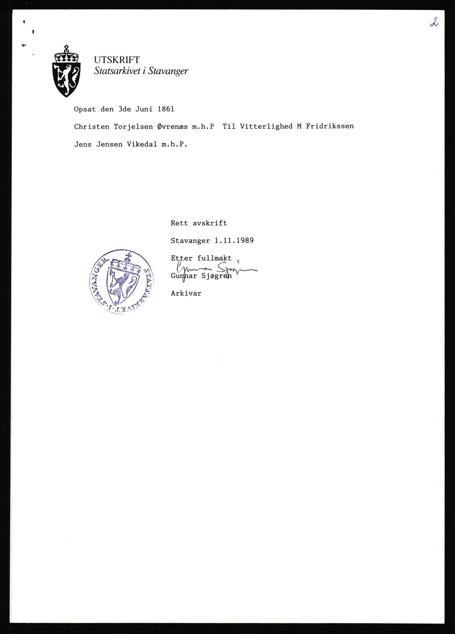 Statsarkivet i Stavanger, AV/SAST-A-101971/03/Y/Yj/L0098: Avskrifter sortert etter gårdsnavn: Øigrei - Østeinstad, 1750-1930, p. 307