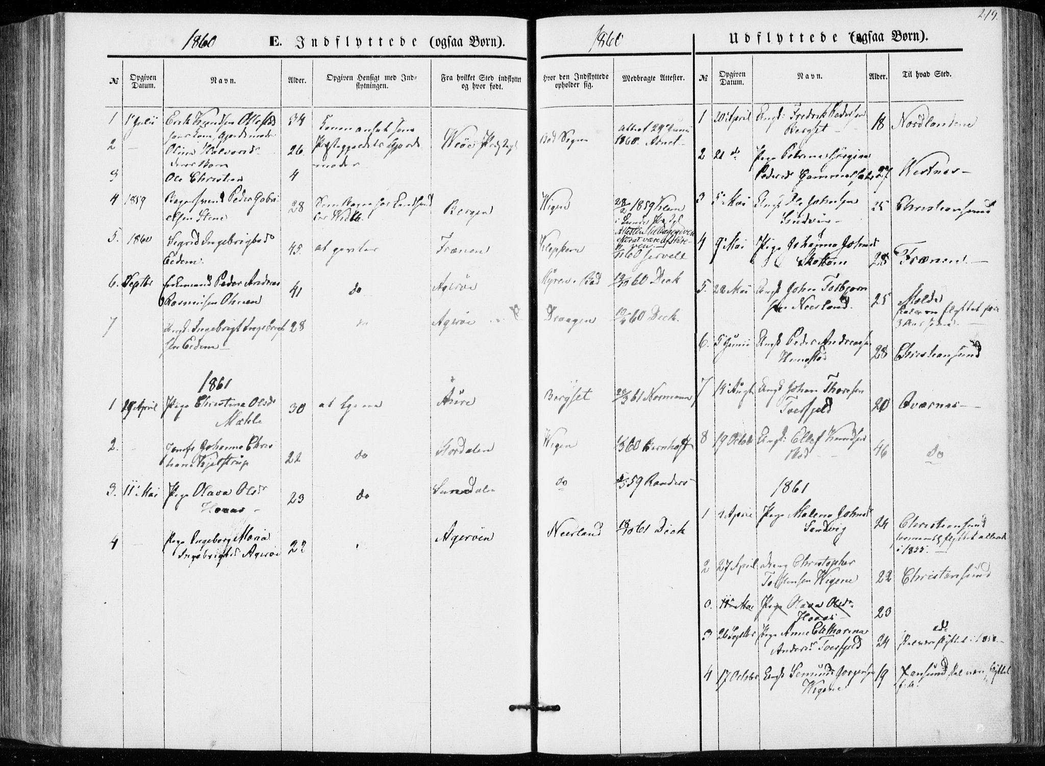 Ministerialprotokoller, klokkerbøker og fødselsregistre - Møre og Romsdal, AV/SAT-A-1454/566/L0767: Parish register (official) no. 566A06, 1852-1868, p. 219