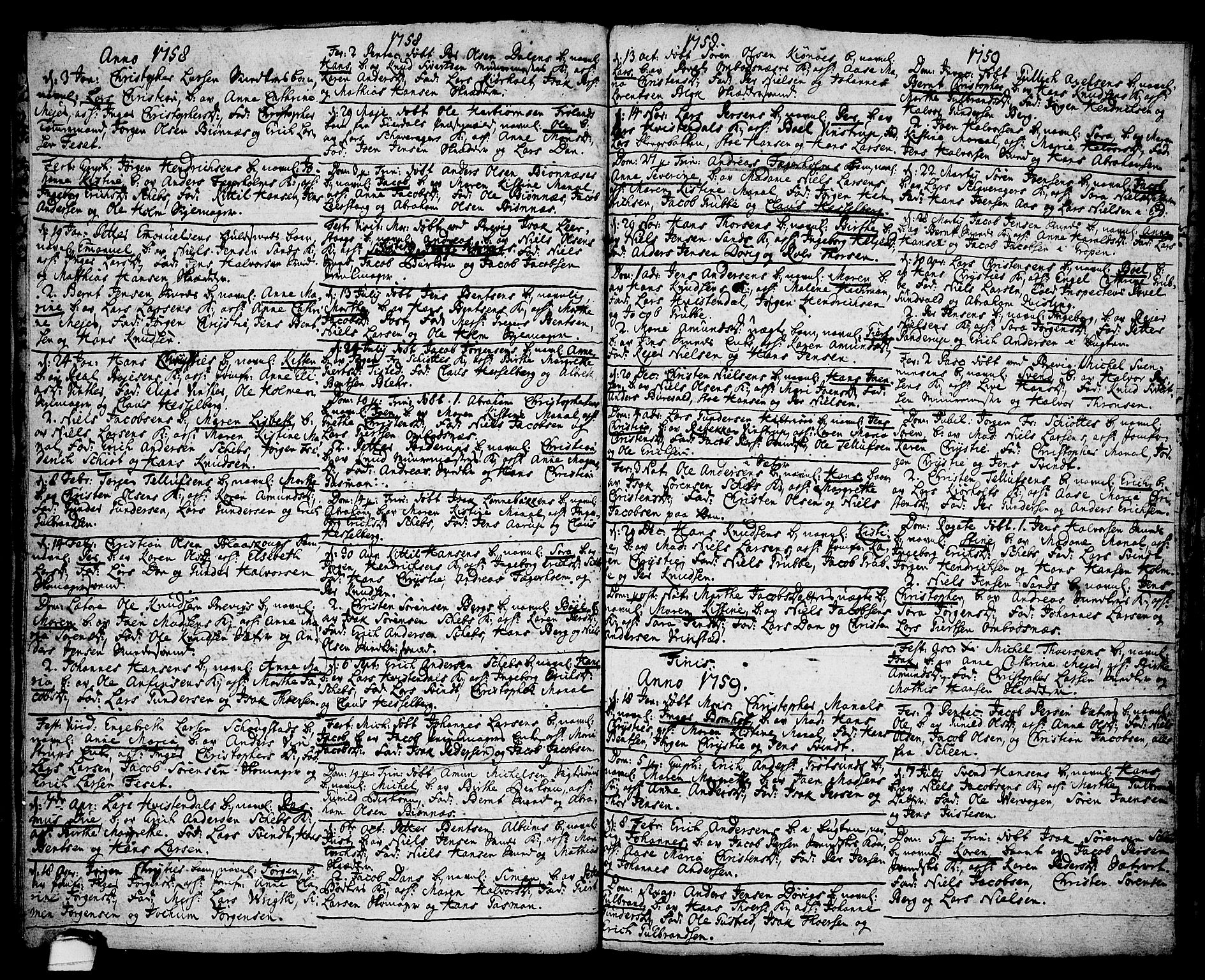 Brevik kirkebøker, SAKO/A-255/F/Fa/L0002: Parish register (official) no. 2, 1720-1764, p. 35f