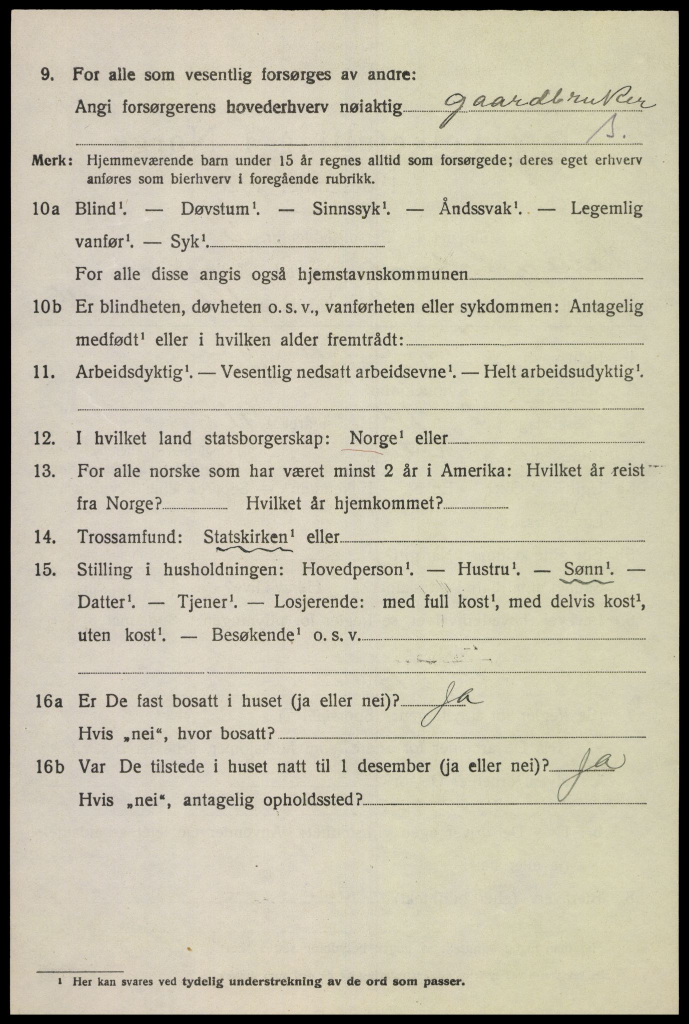 SAK, 1920 census for Halse og Harkmark, 1920, p. 4254