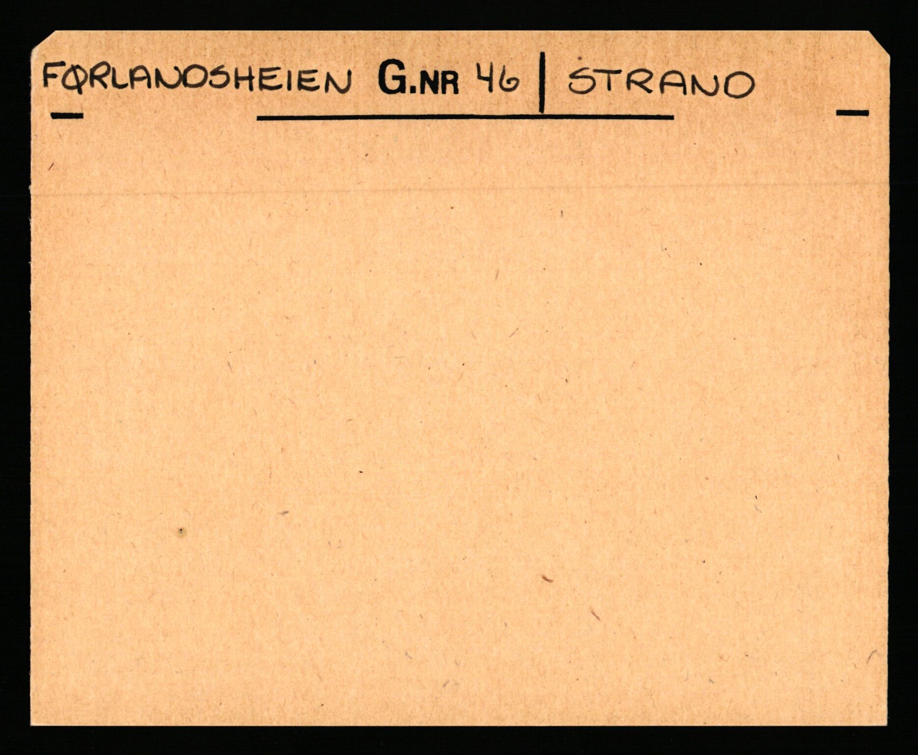 Statsarkivet i Stavanger, AV/SAST-A-101971/03/Y/Yk/L0012: Registerkort sortert etter gårdsnavn: Førlandsheien - Gjerde, 1750-1930, p. 1