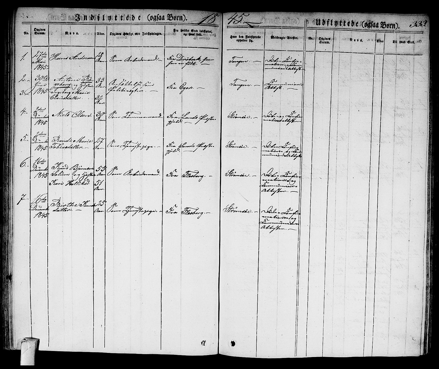 Strømsø kirkebøker, SAKO/A-246/F/Fa/L0012: Parish register (official) no. I 12, 1830-1847, p. 333