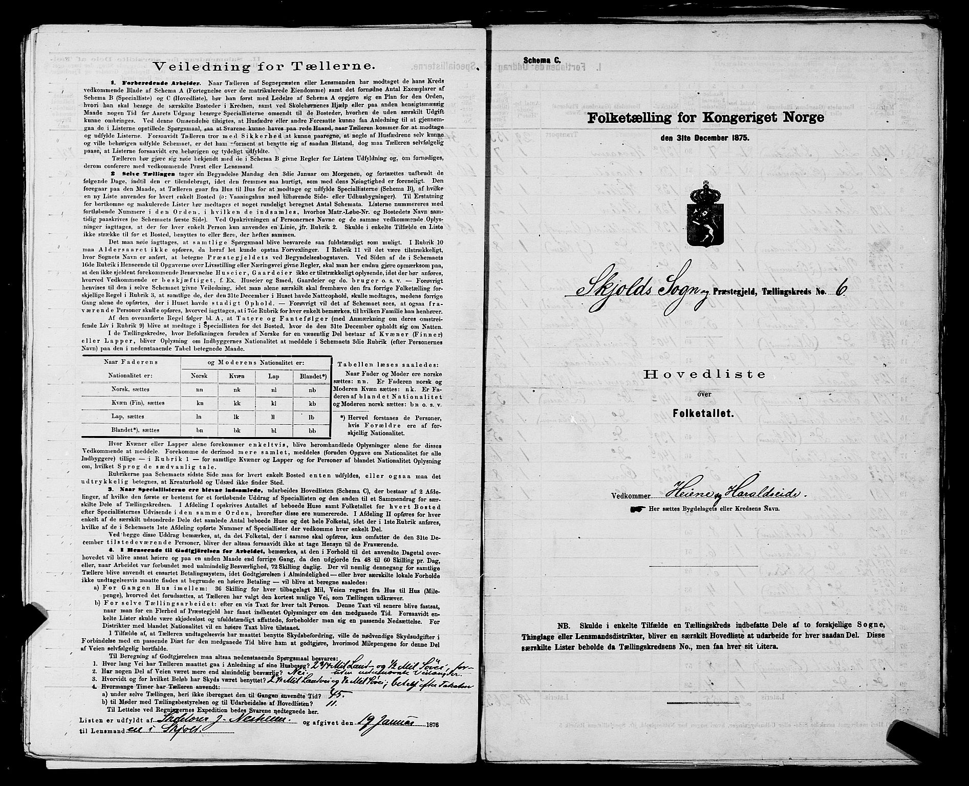 SAST, 1875 census for 1154P Skjold, 1875, p. 15