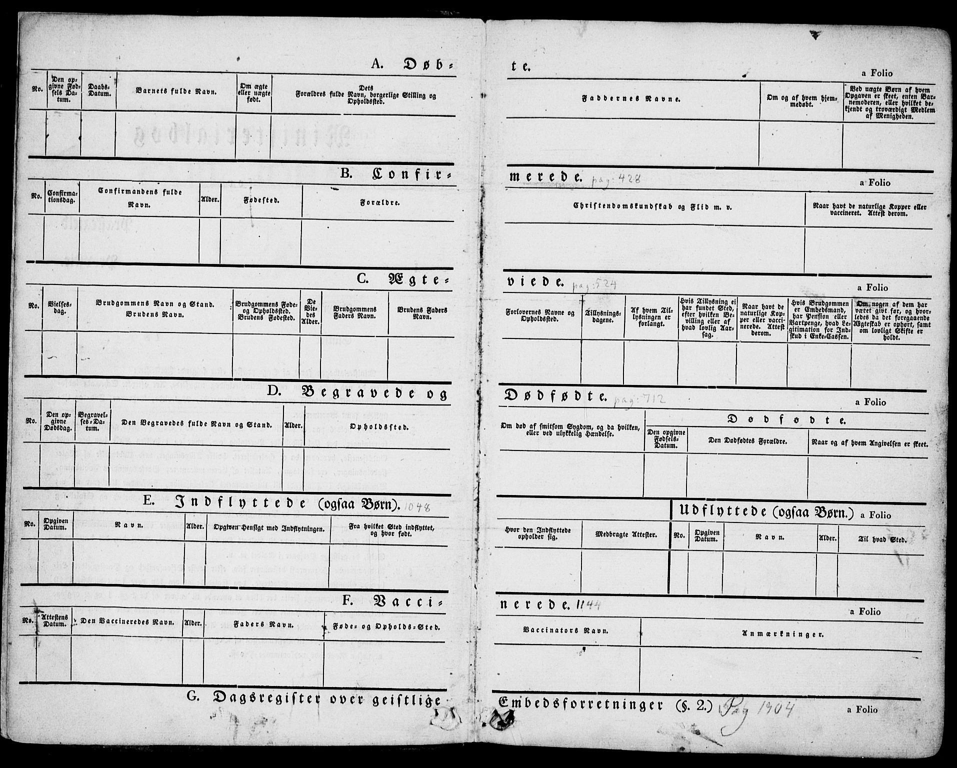 Nøtterøy kirkebøker, SAKO/A-354/F/Fa/L0005: Parish register (official) no. I 5, 1839-1852