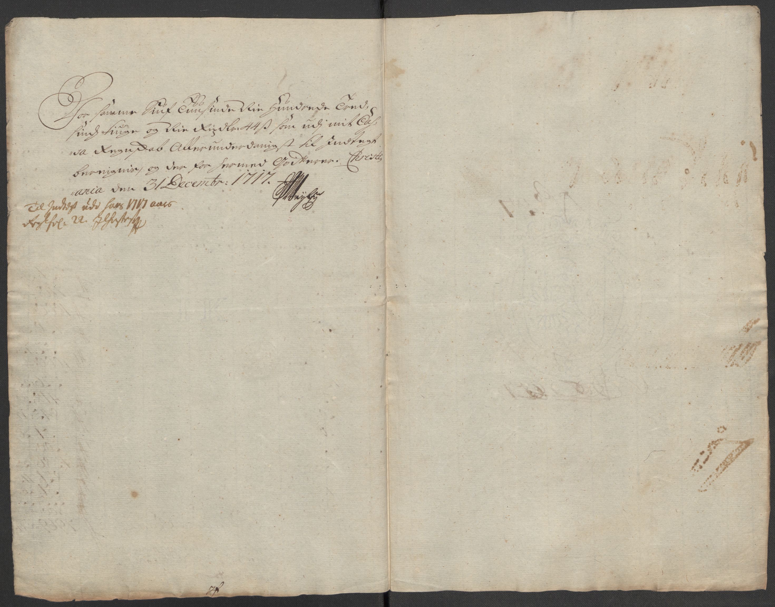 Rentekammeret inntil 1814, Reviderte regnskaper, Fogderegnskap, AV/RA-EA-4092/R23/L1475: Fogderegnskap Ringerike og Hallingdal, 1717, p. 343