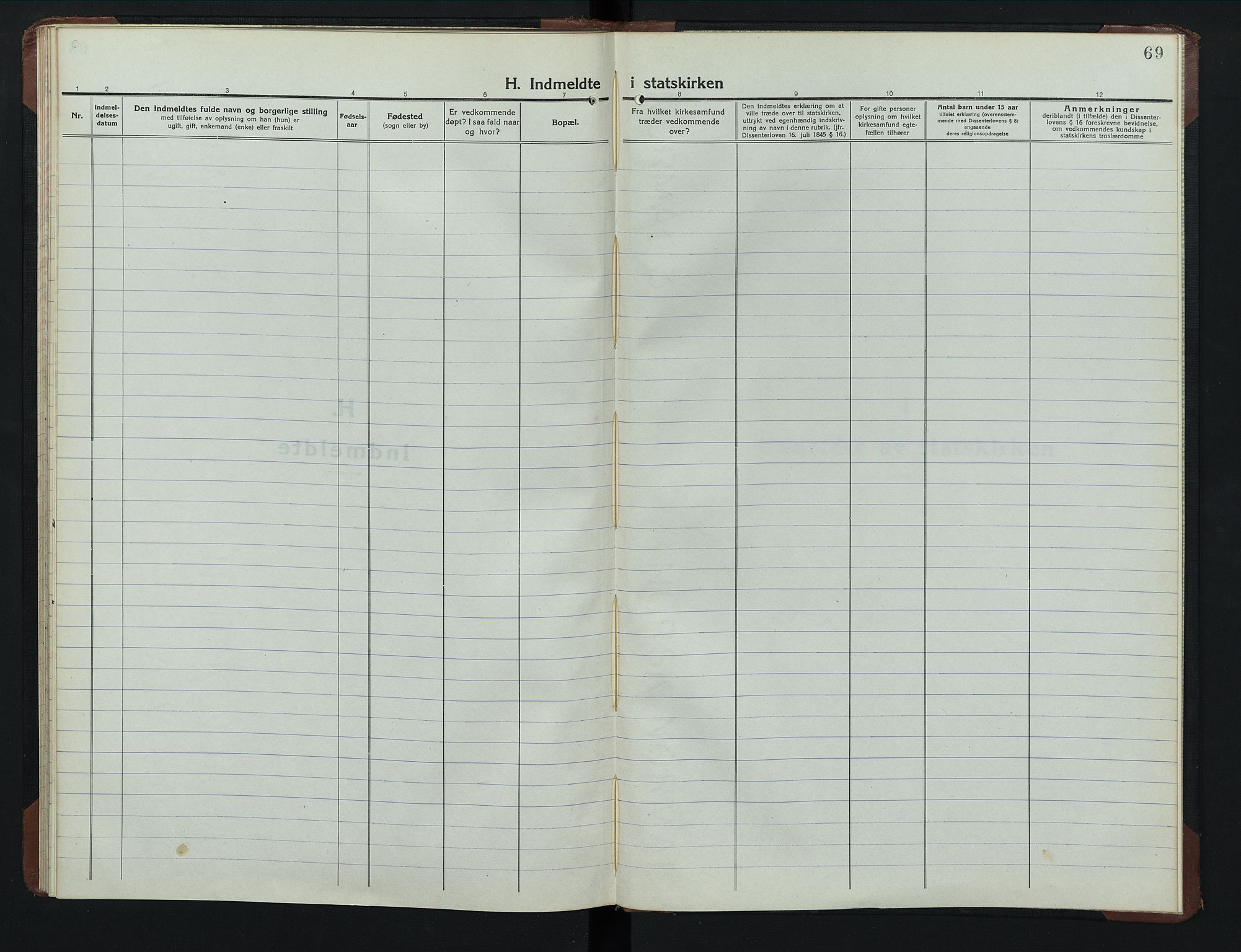 Sollia prestekontor, AV/SAH-PREST-050/H/Ha/Hab/L0003: Parish register (copy) no. 3, 1914-1949, p. 69