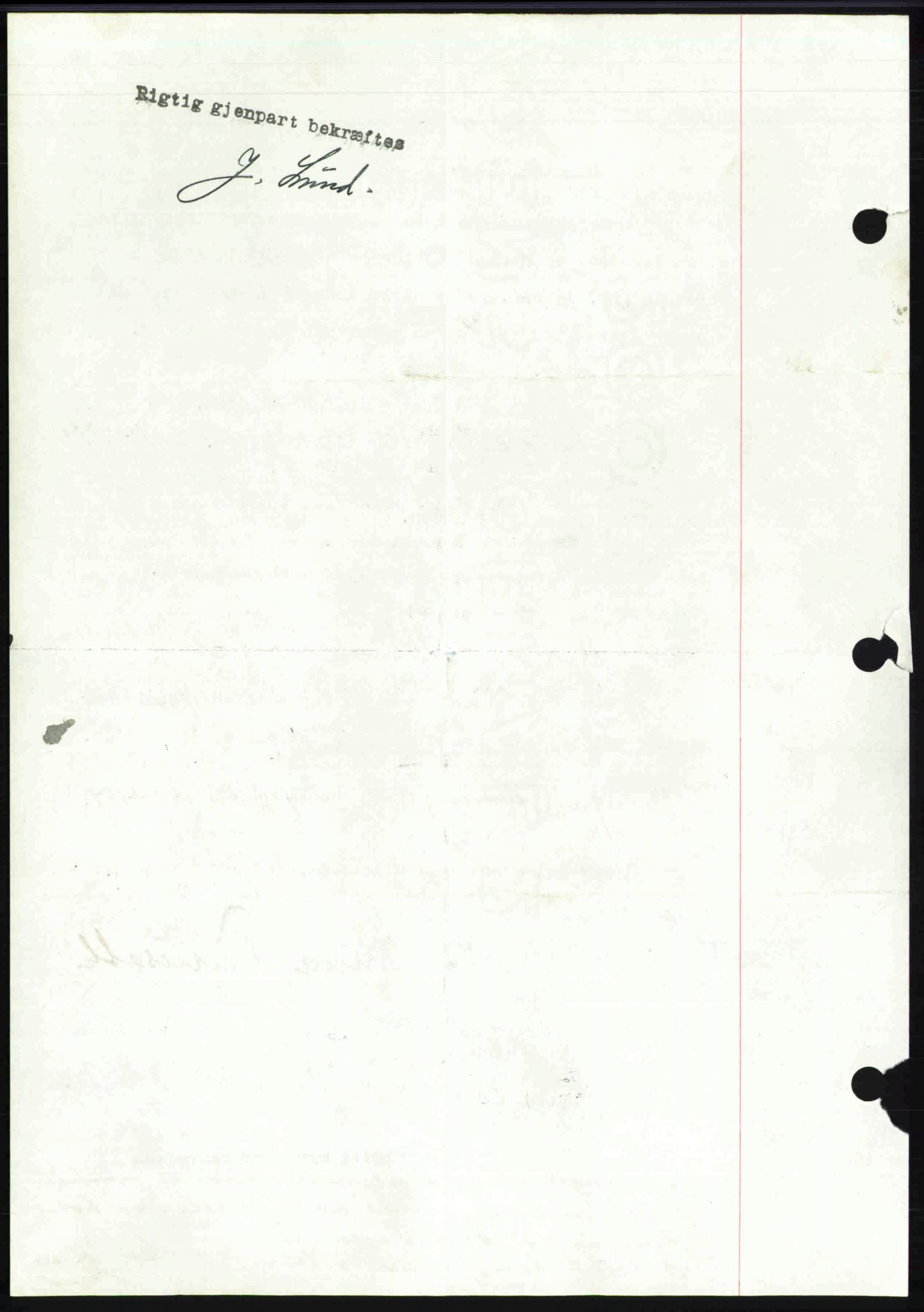 Toten tingrett, SAH/TING-006/H/Hb/Hbc/L0003: Mortgage book no. Hbc-03, 1937-1938, Diary no: : 258/1938