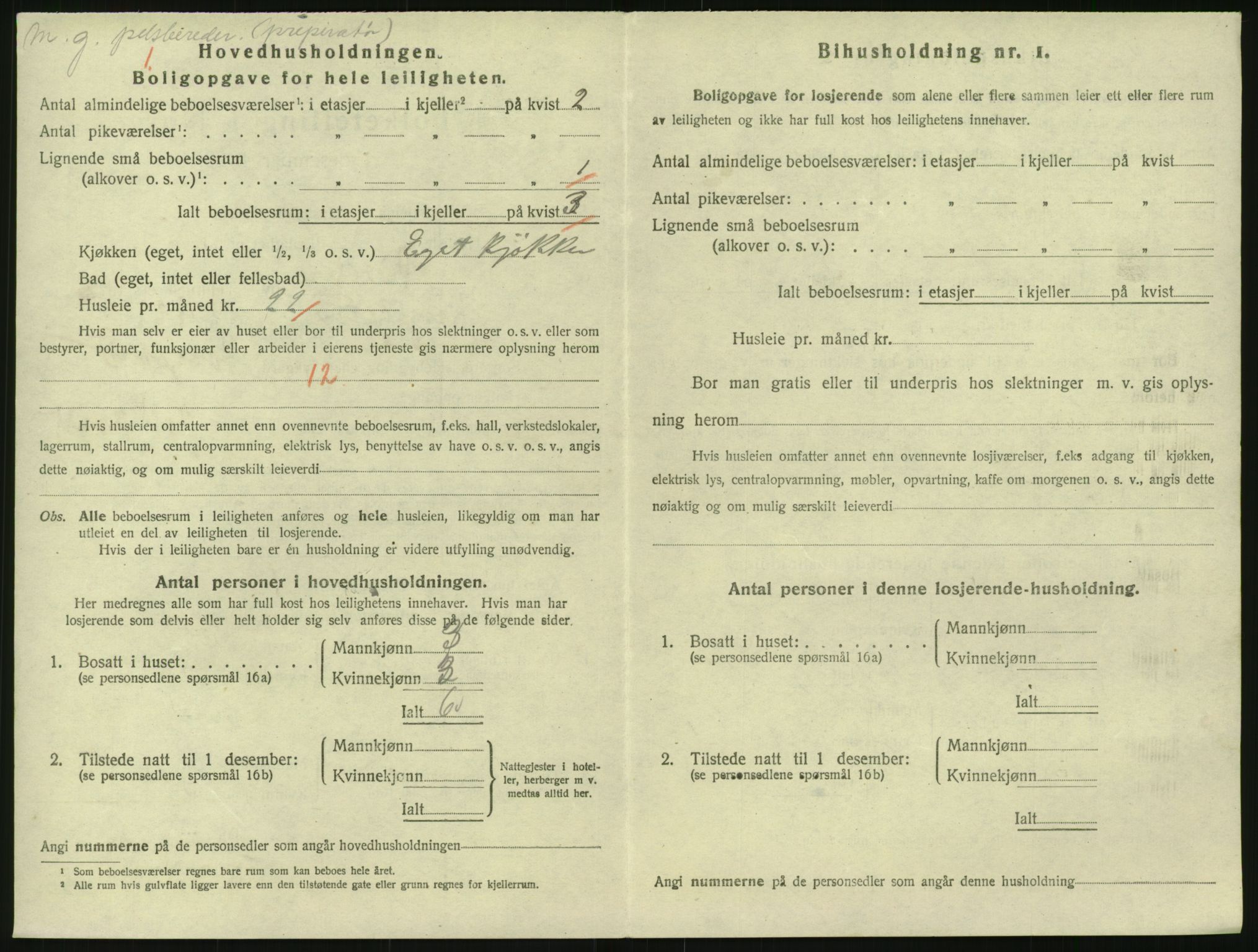 SAK, 1920 census for Risør, 1920, p. 2104