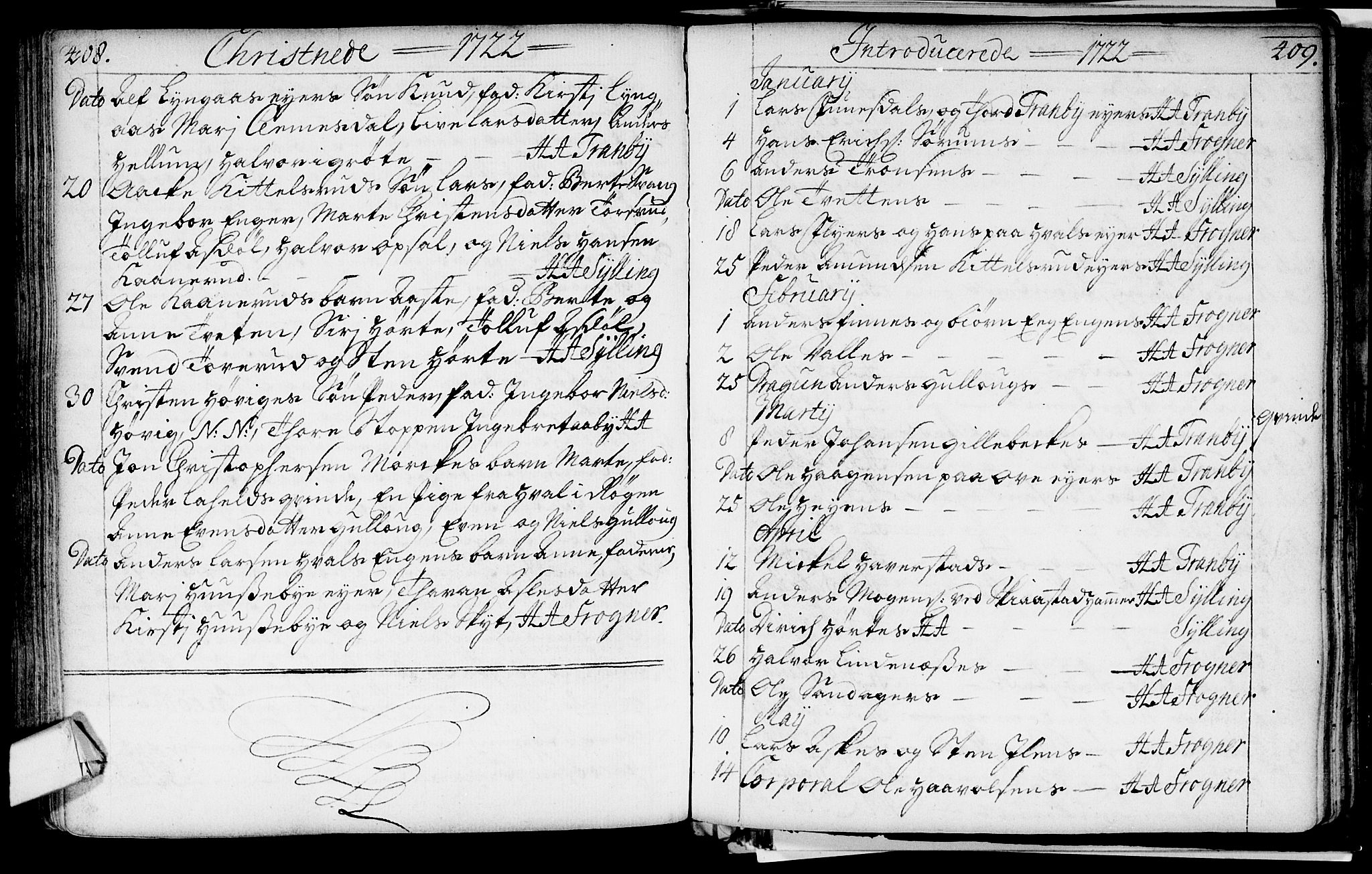 Lier kirkebøker, AV/SAKO-A-230/F/Fa/L0002: Parish register (official) no. I 2, 1701-1726, p. 408-409