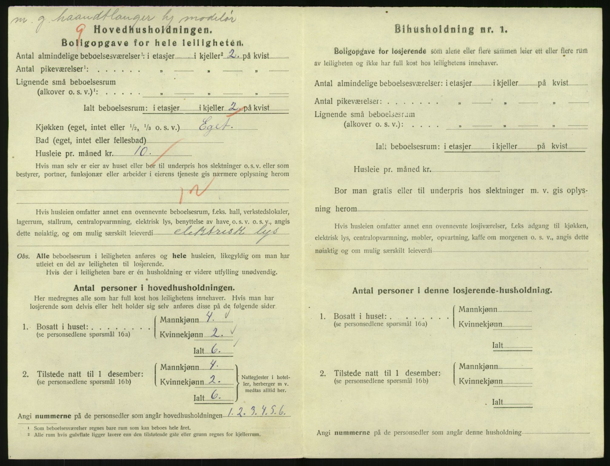 SAO, 1920 census for Kristiania, 1920, p. 119940