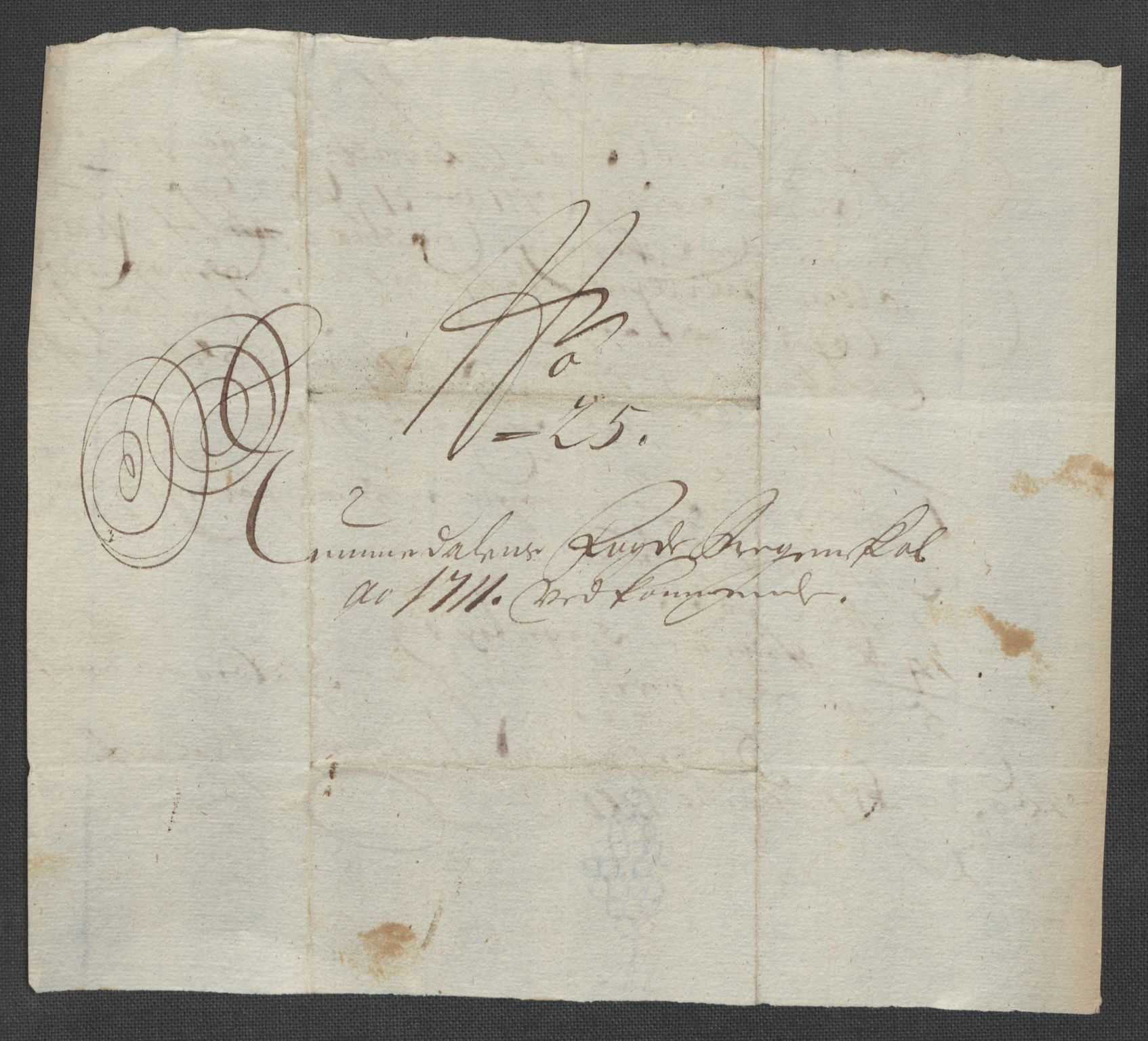 Rentekammeret inntil 1814, Reviderte regnskaper, Fogderegnskap, AV/RA-EA-4092/R64/L4432: Fogderegnskap Namdal, 1711, p. 384