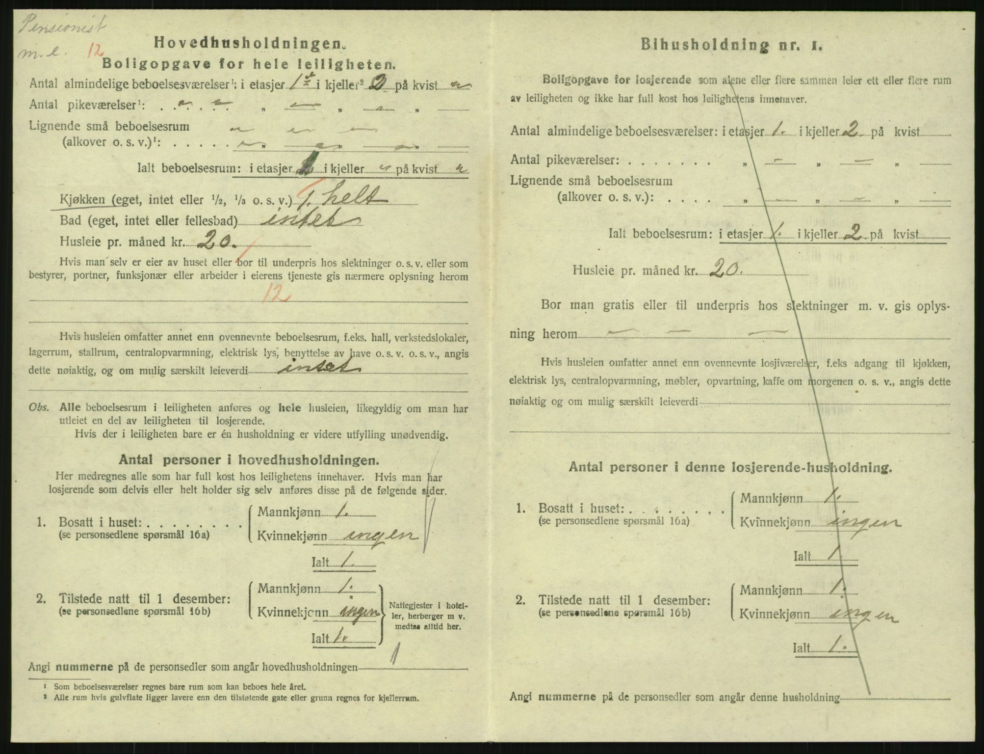 SAKO, 1920 census for Horten, 1920, p. 5740