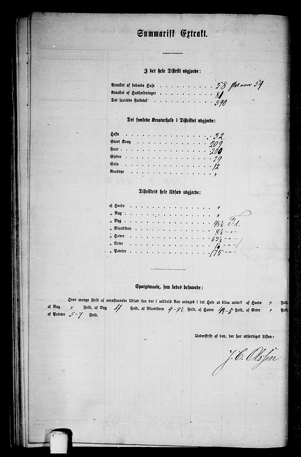 RA, 1865 census for Vefsn, 1865, p. 46