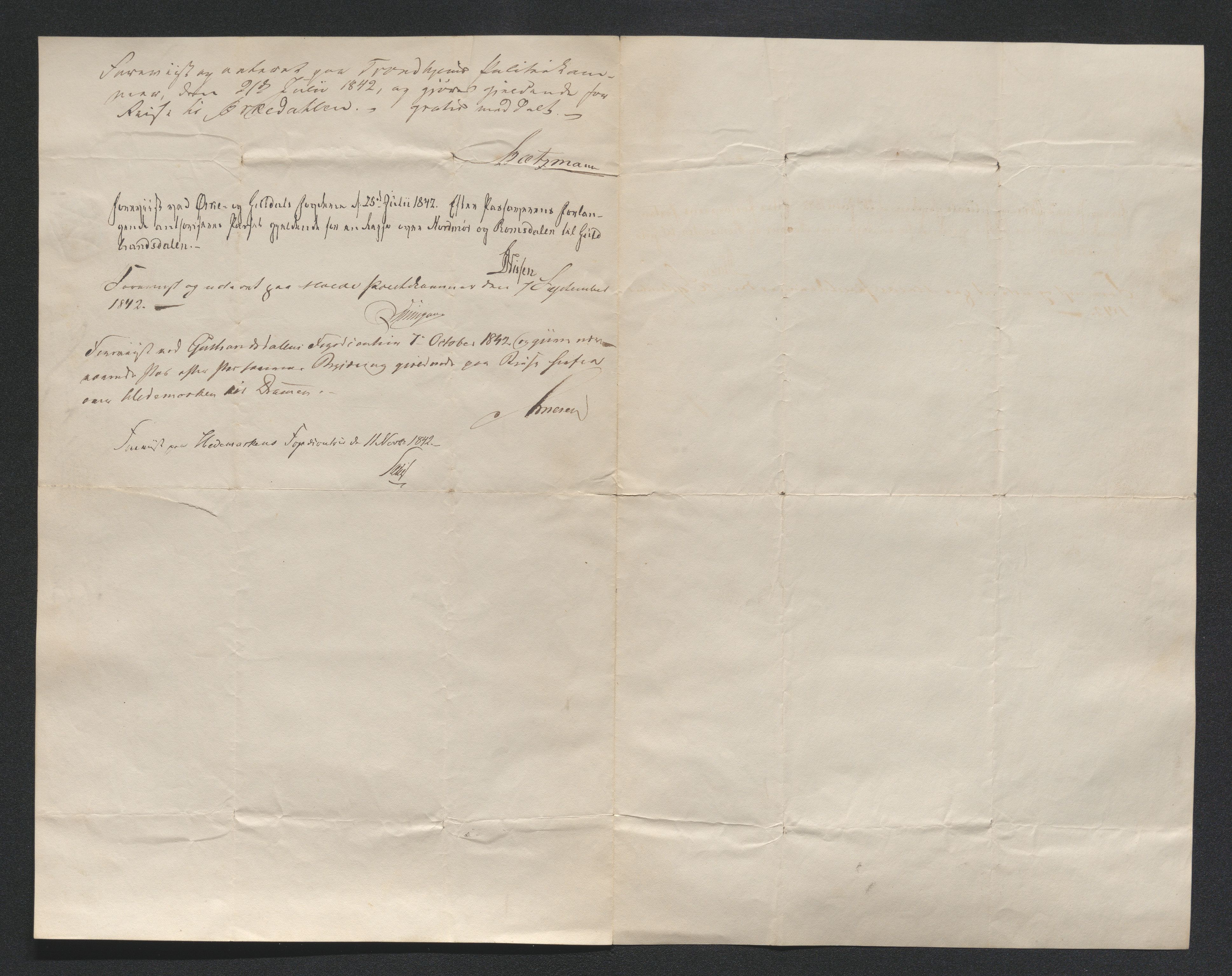 Drammen politikammer, AV/SAKO-A-623/I/Ia/Iab/L0007: Innleverte pass, 1843-1844, p. 27
