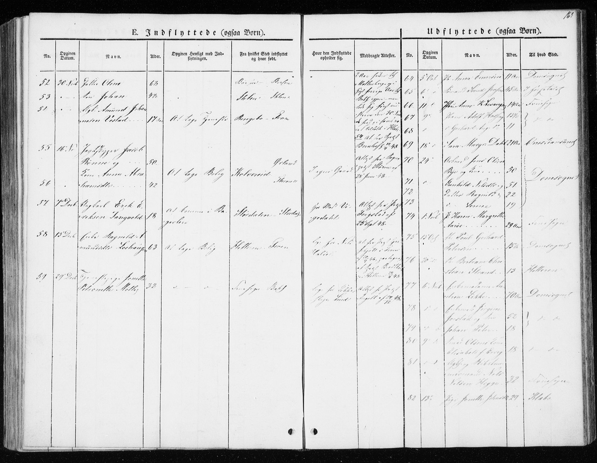 Ministerialprotokoller, klokkerbøker og fødselsregistre - Sør-Trøndelag, SAT/A-1456/604/L0183: Parish register (official) no. 604A04, 1841-1850, p. 163