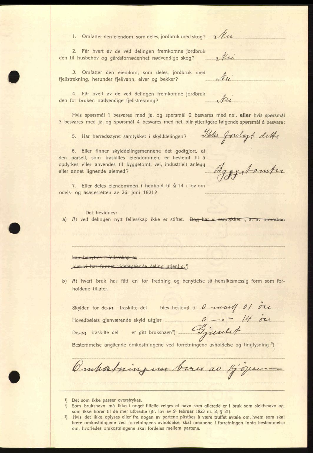 Romsdal sorenskriveri, AV/SAT-A-4149/1/2/2C: Mortgage book no. A12, 1942-1942, Diary no: : 782/1942