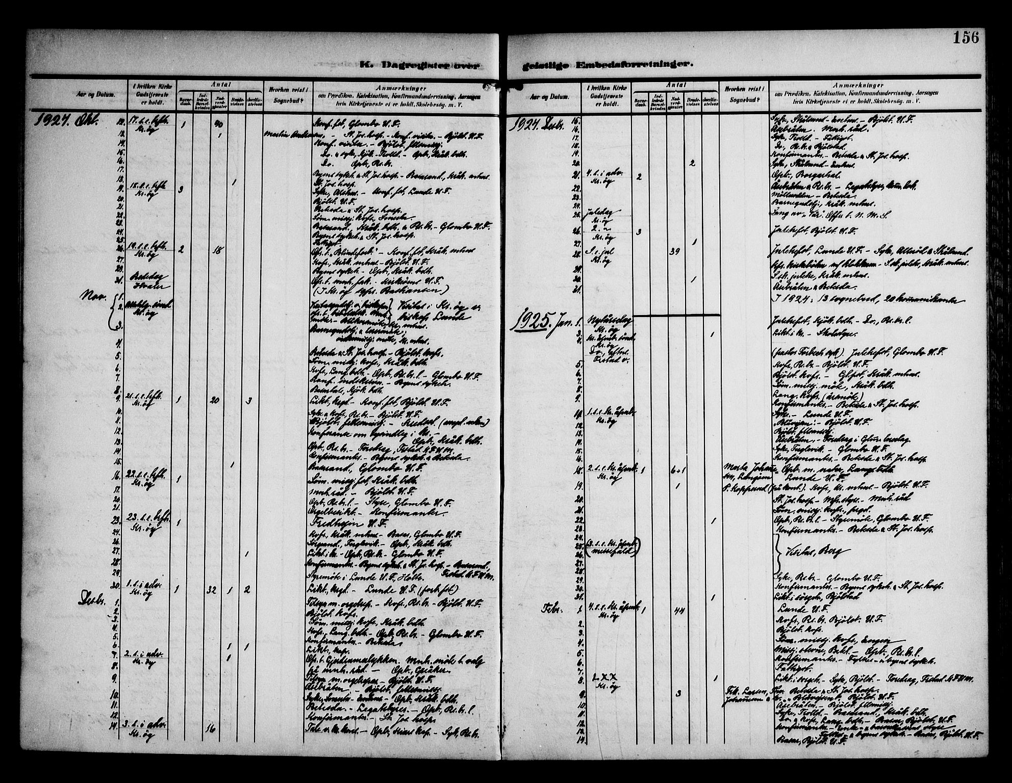 Kråkerøy prestekontor Kirkebøker, AV/SAO-A-10912/F/Fa/L0002: Parish register (official) no. 2, 1908-1993, p. 156