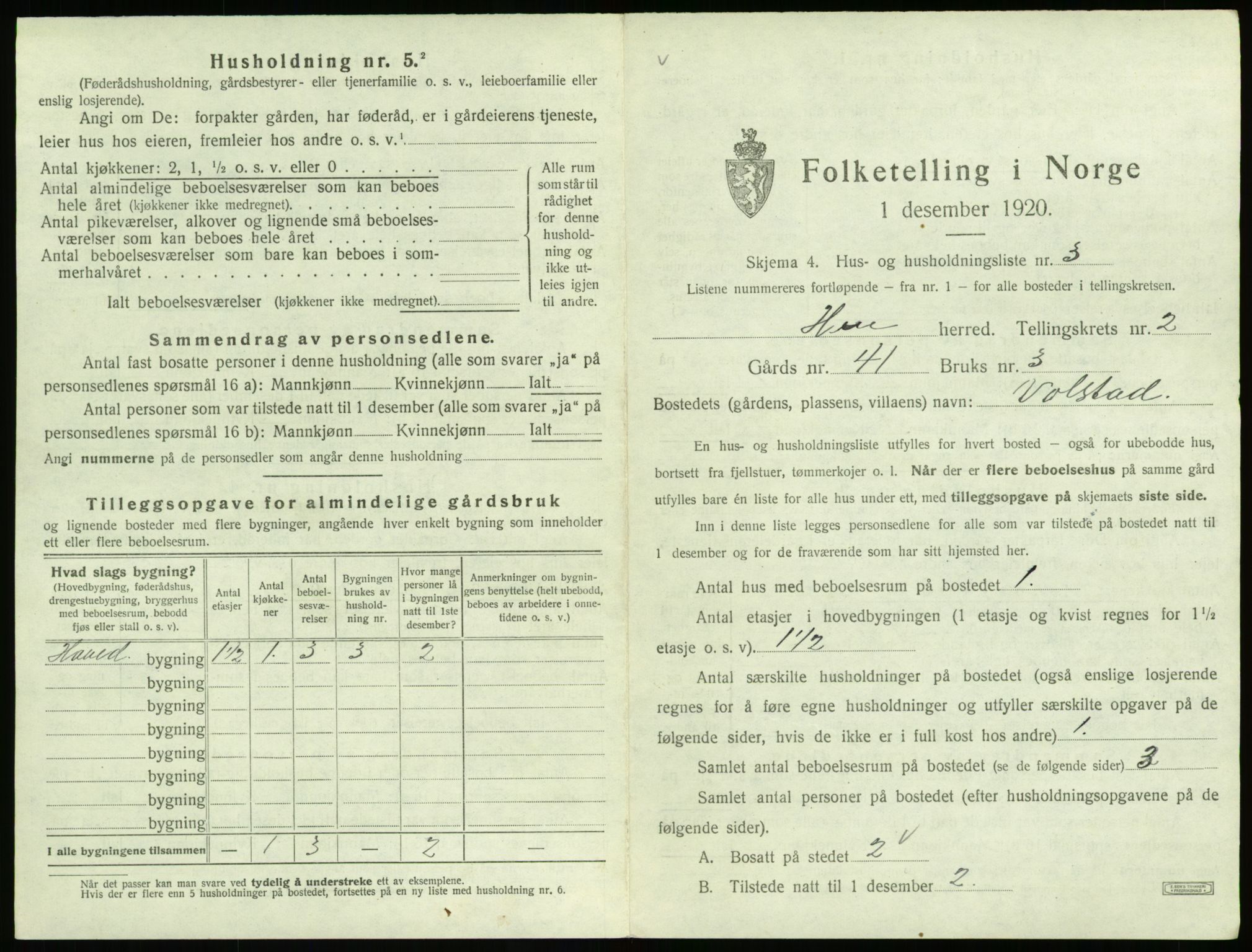 SAT, 1920 census for Hen, 1920, p. 124