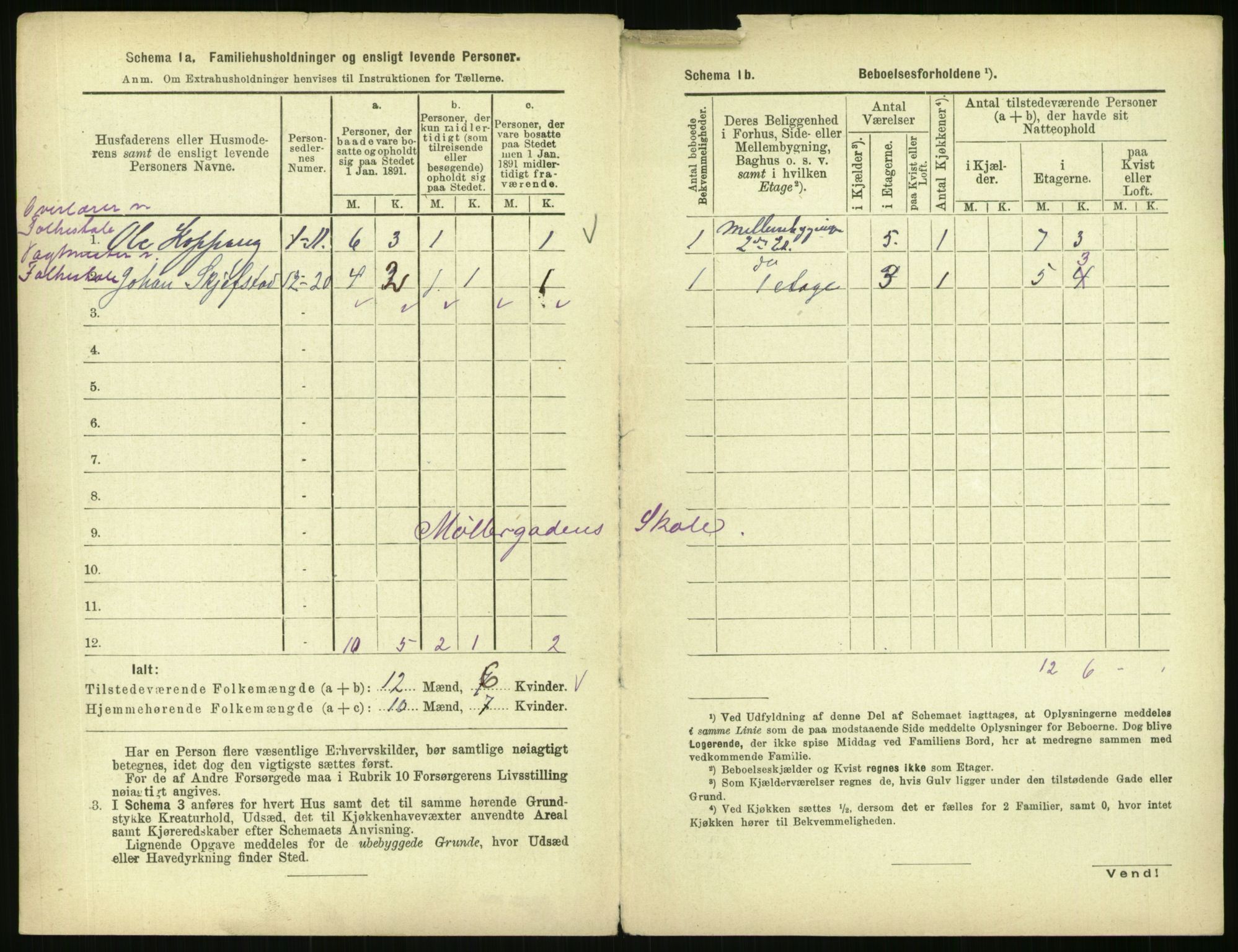 RA, 1891 census for 0301 Kristiania, 1891, p. 38920