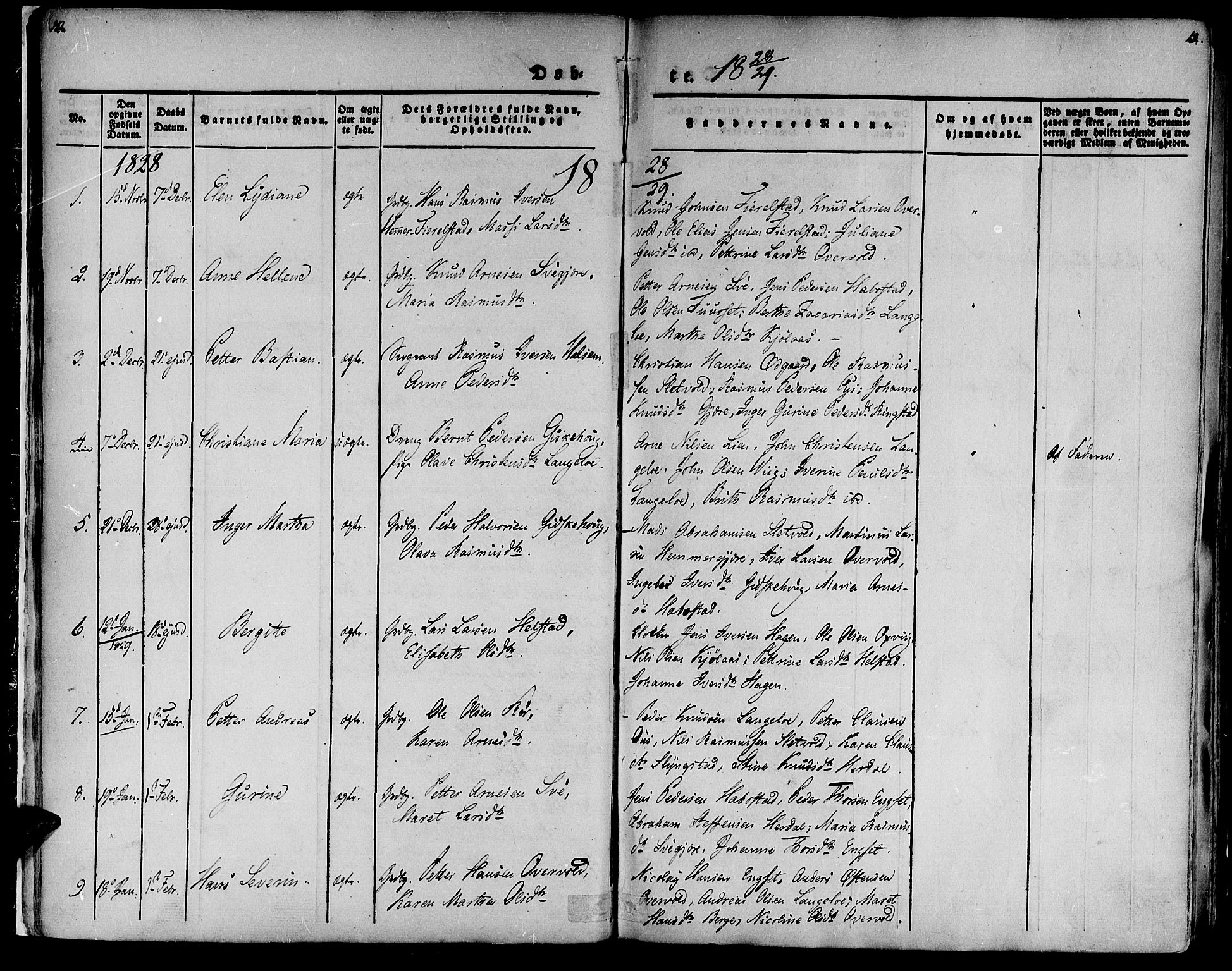 Ministerialprotokoller, klokkerbøker og fødselsregistre - Møre og Romsdal, SAT/A-1454/520/L0274: Parish register (official) no. 520A04, 1827-1864, p. 12-13